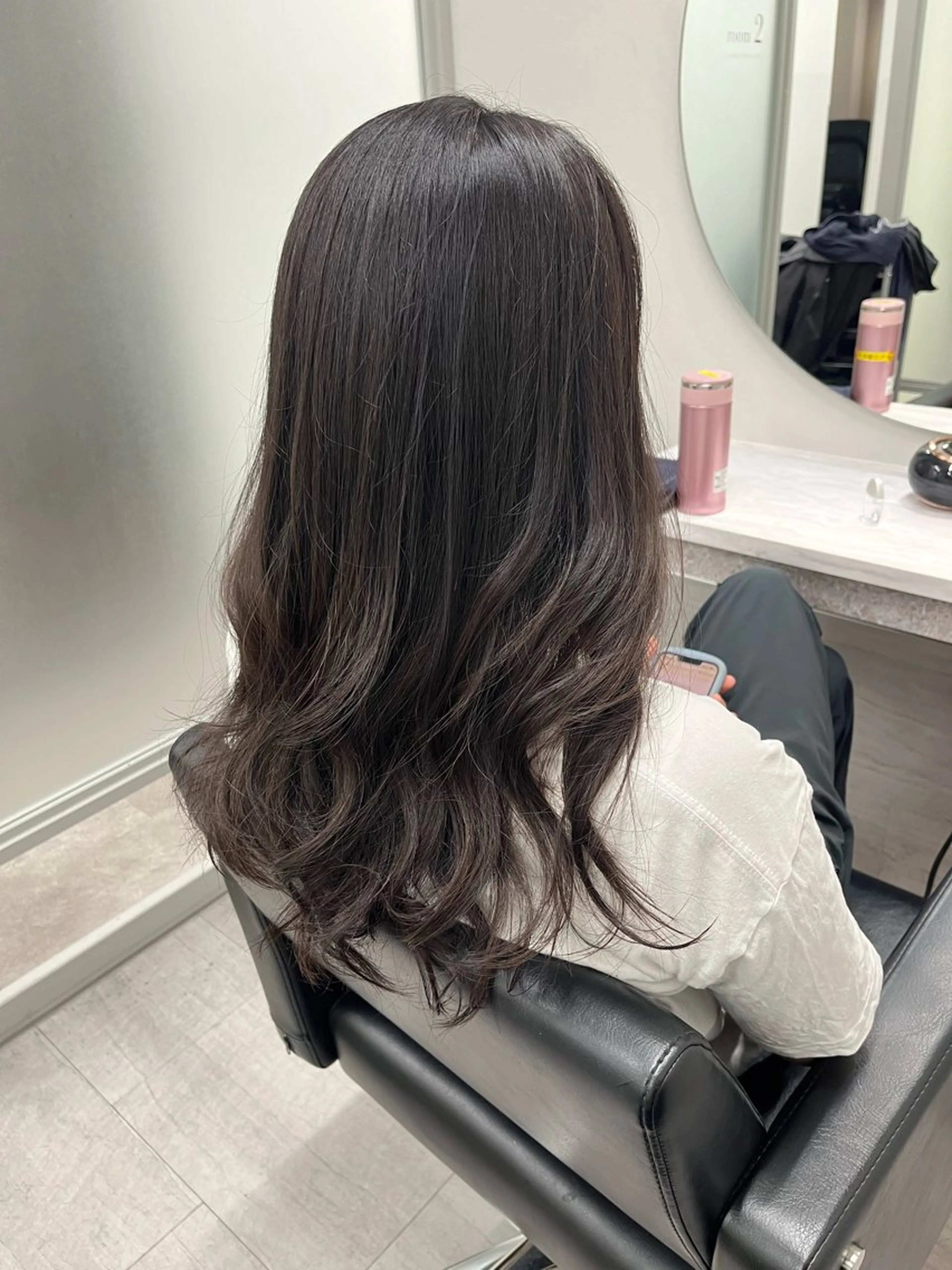 ミディアム カット ヘアカラー トリートメント 🌿髪質改善/大名/ レイヤー/艶髪🌿のヘアスタイル