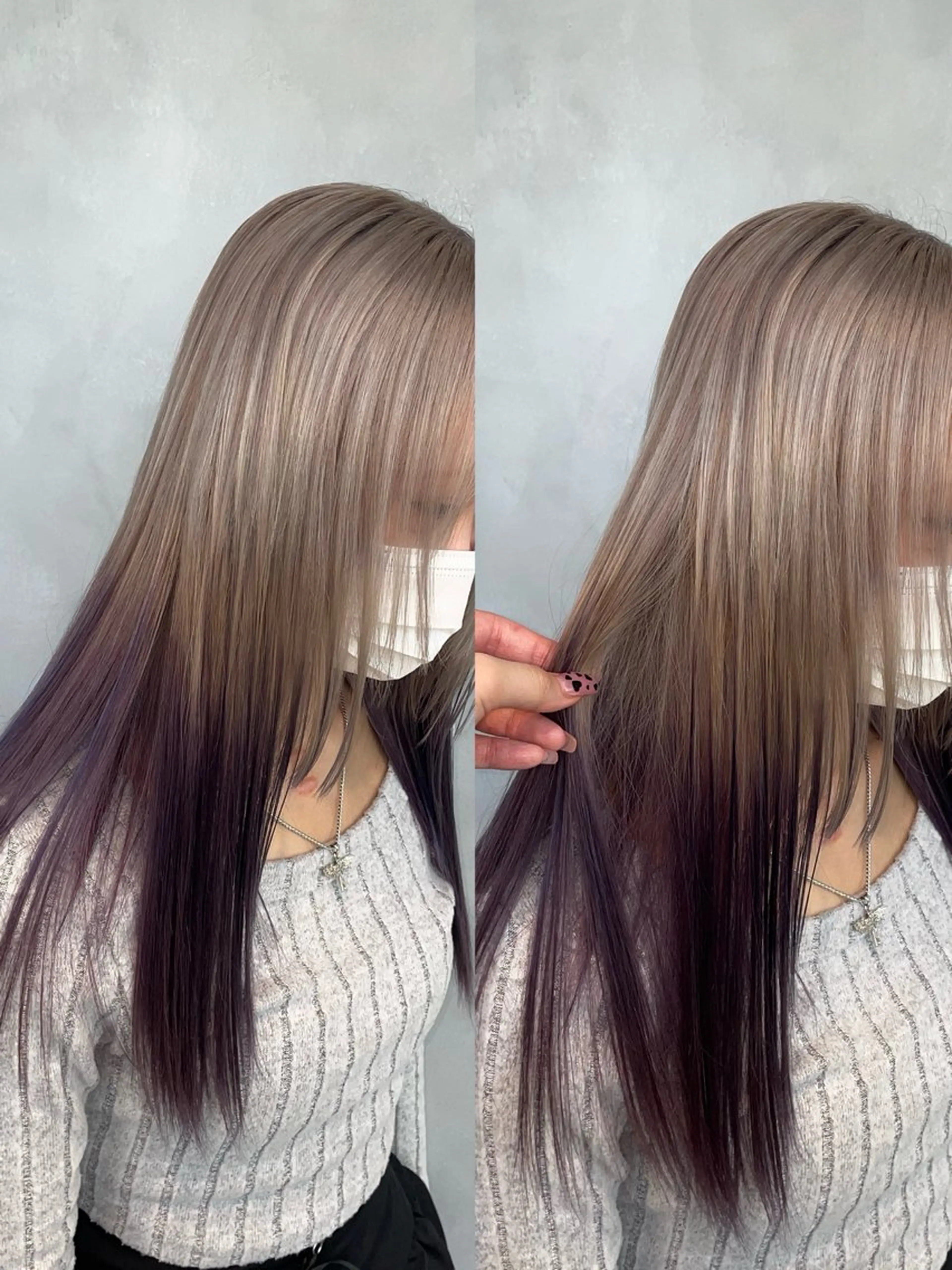 カラー ブリーチ ケアブリーチ ヘアカラー 暖色/ハイトーン/ カラー/HBLのヘアスタイル