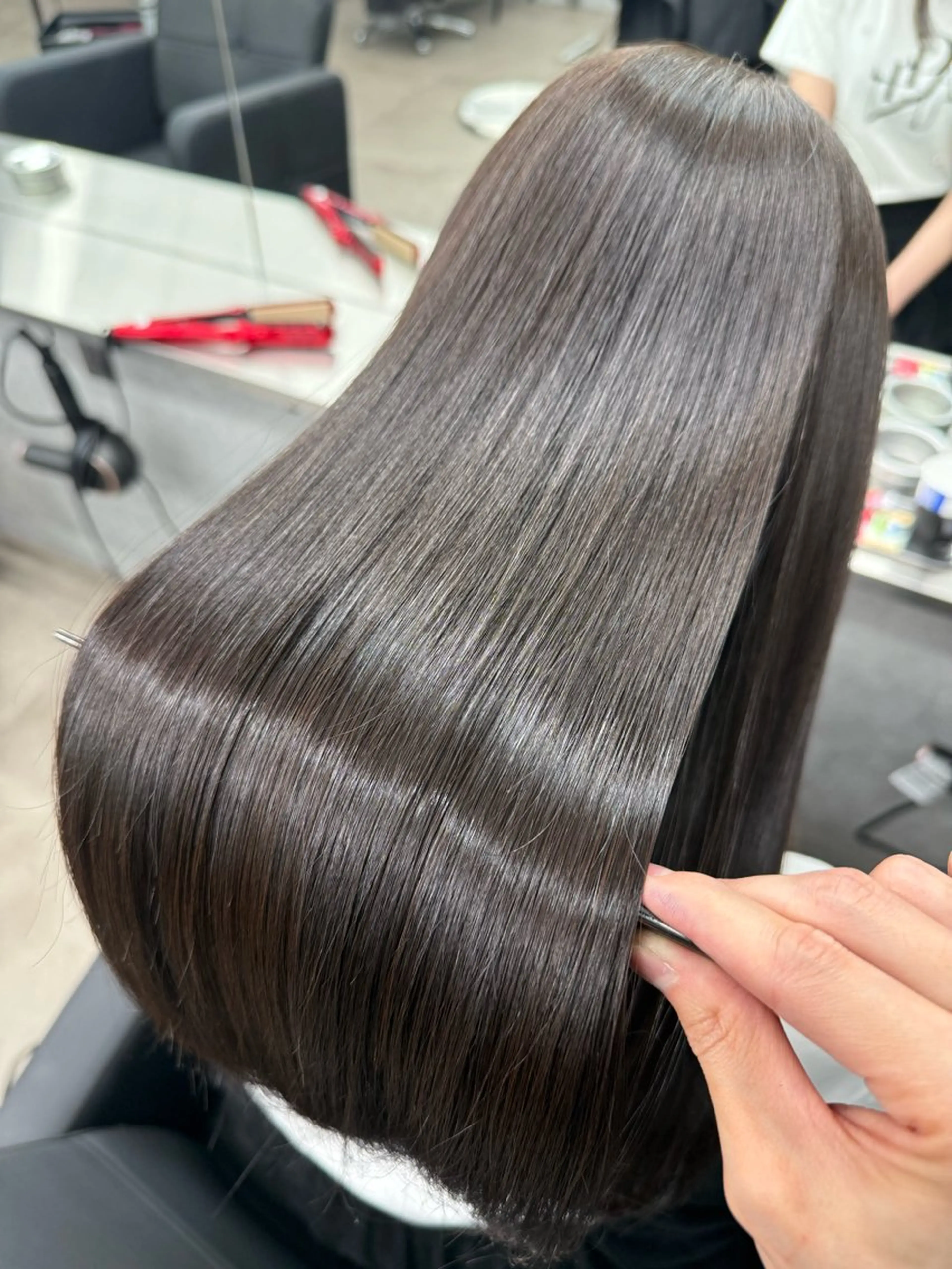 ロング 髪質改善・縮毛矯正 Taijuのヘアスタイル