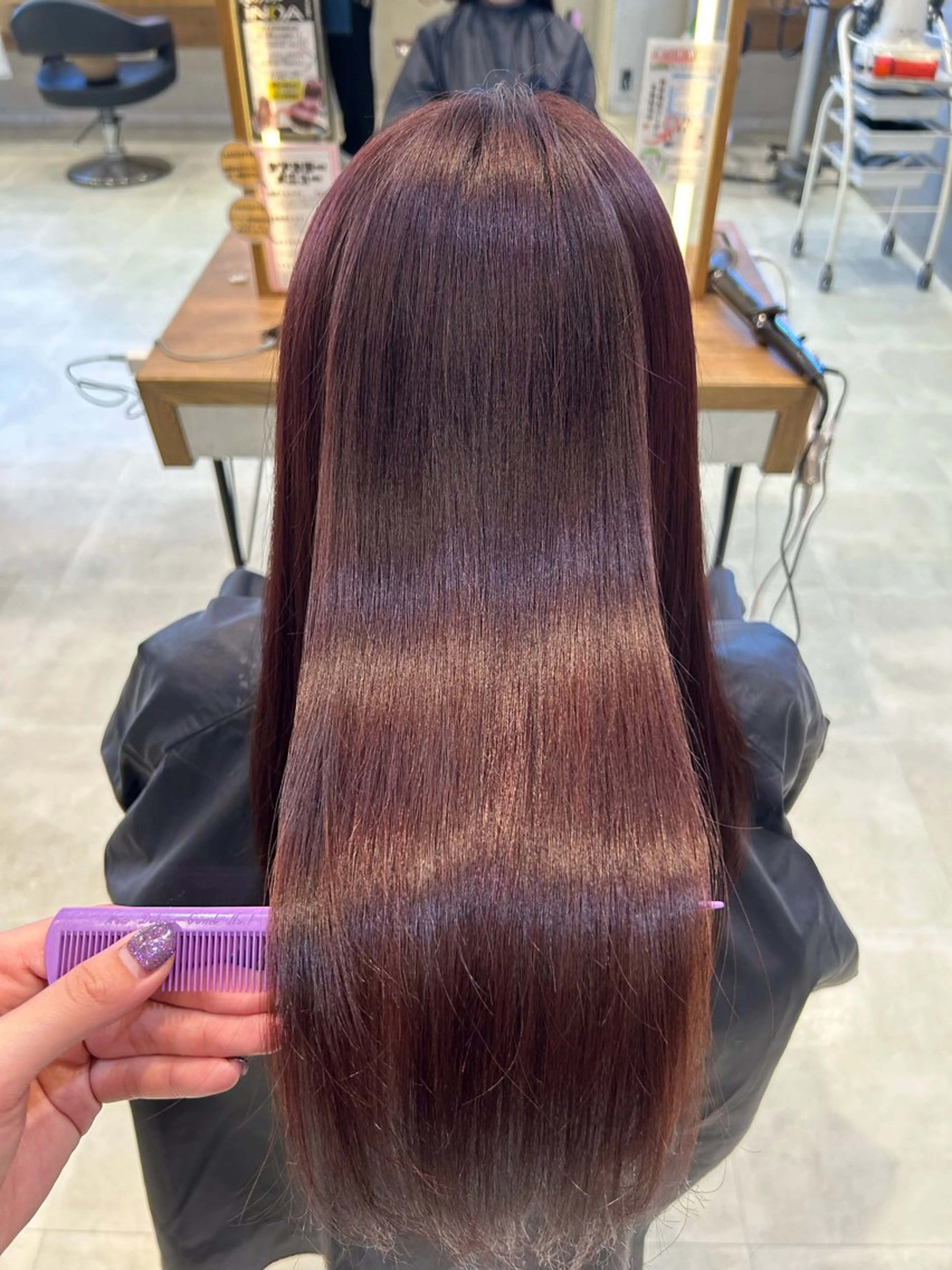 ロング カラー ヘアカラー トリートメント インナーカラー ／レイヤー🦋ルイのヘアスタイル