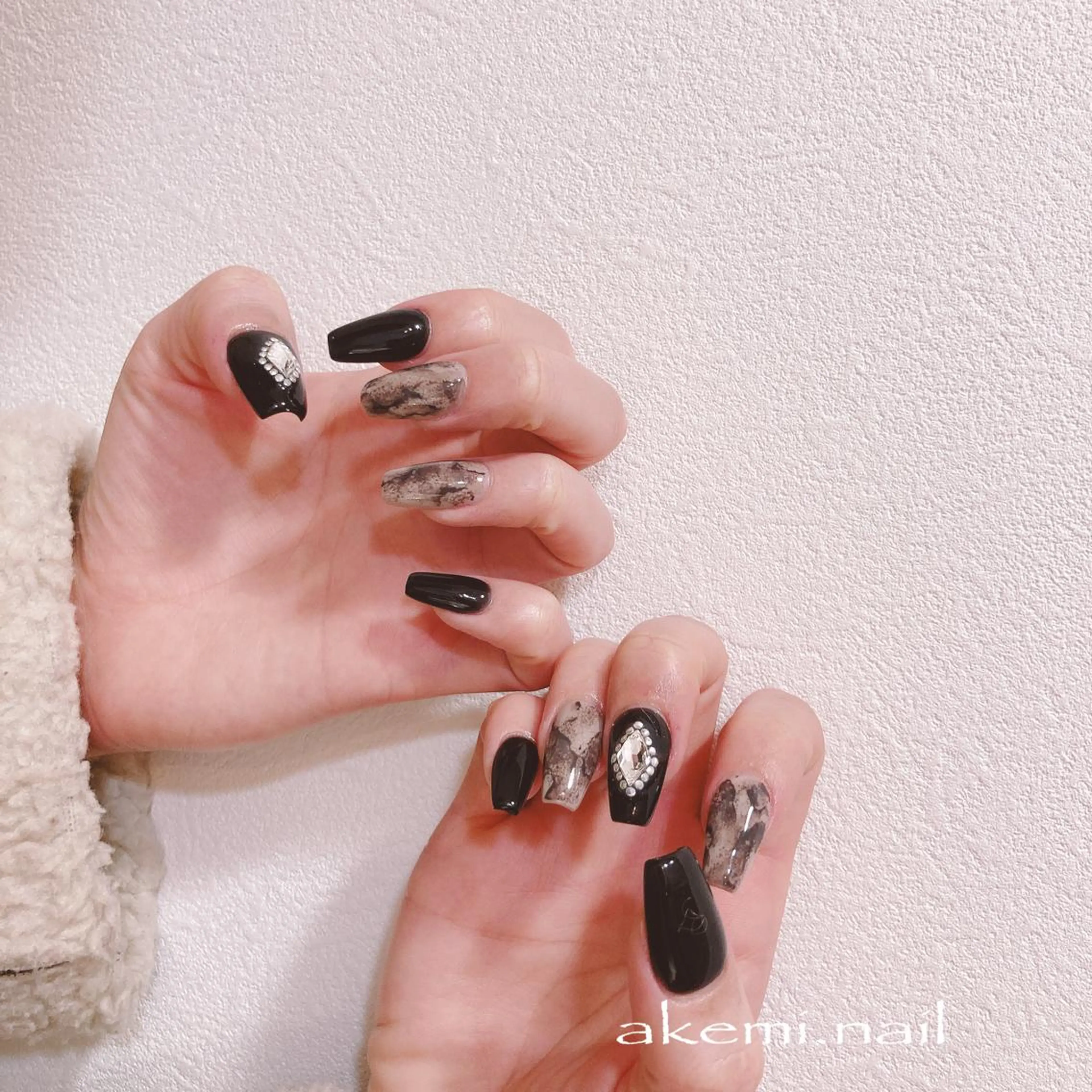 ネイル スカルプネイル elu ：nail＆eyeのネイルデザイン