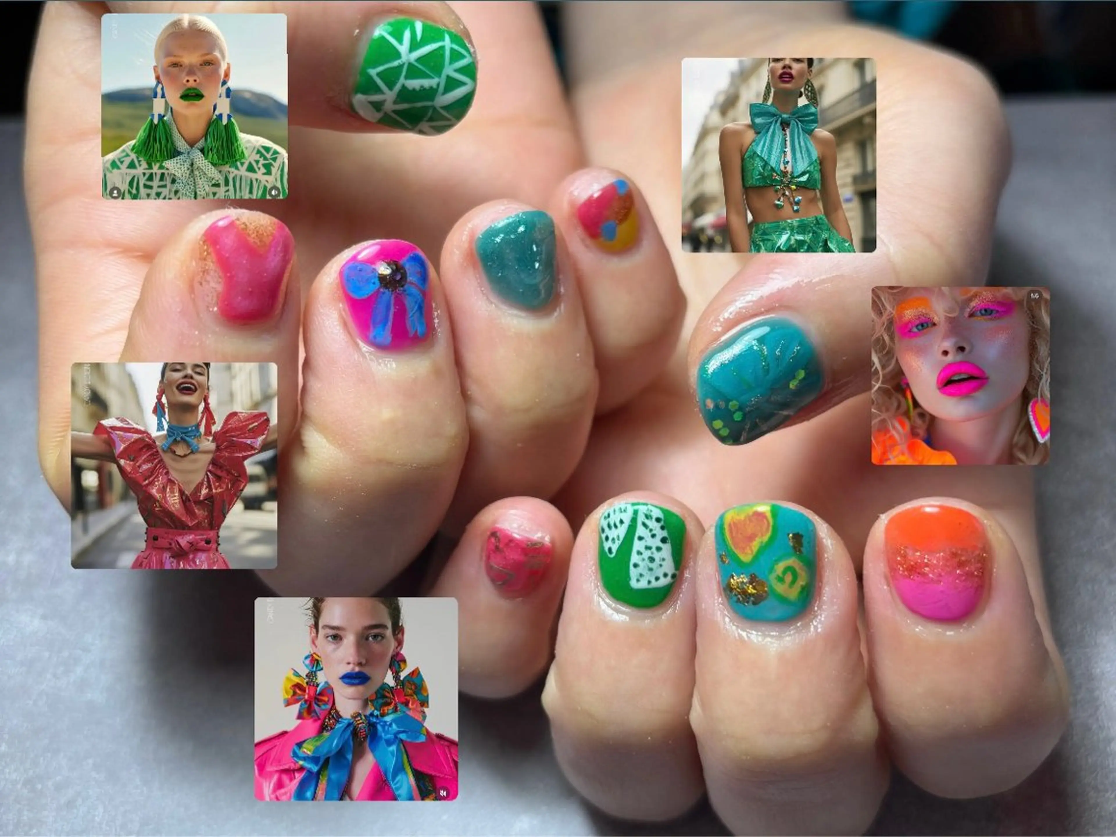 ネイル ハンドネイル アトリエ ○△□のネイルデザイン