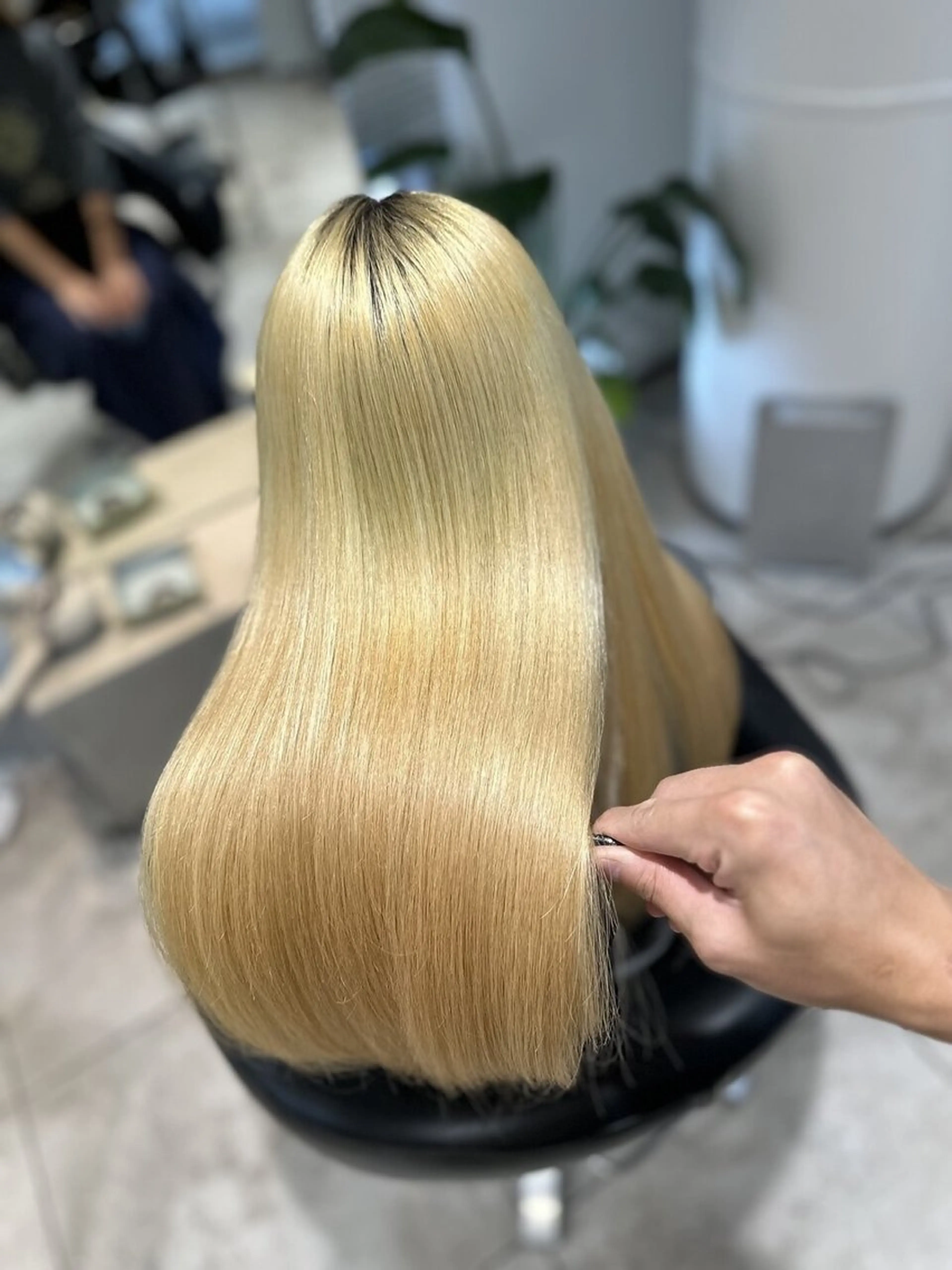 ロング 縮毛矯正 トリートメント 美髪矯正🫧艶髪特化 🫧関口太郎のヘアスタイル