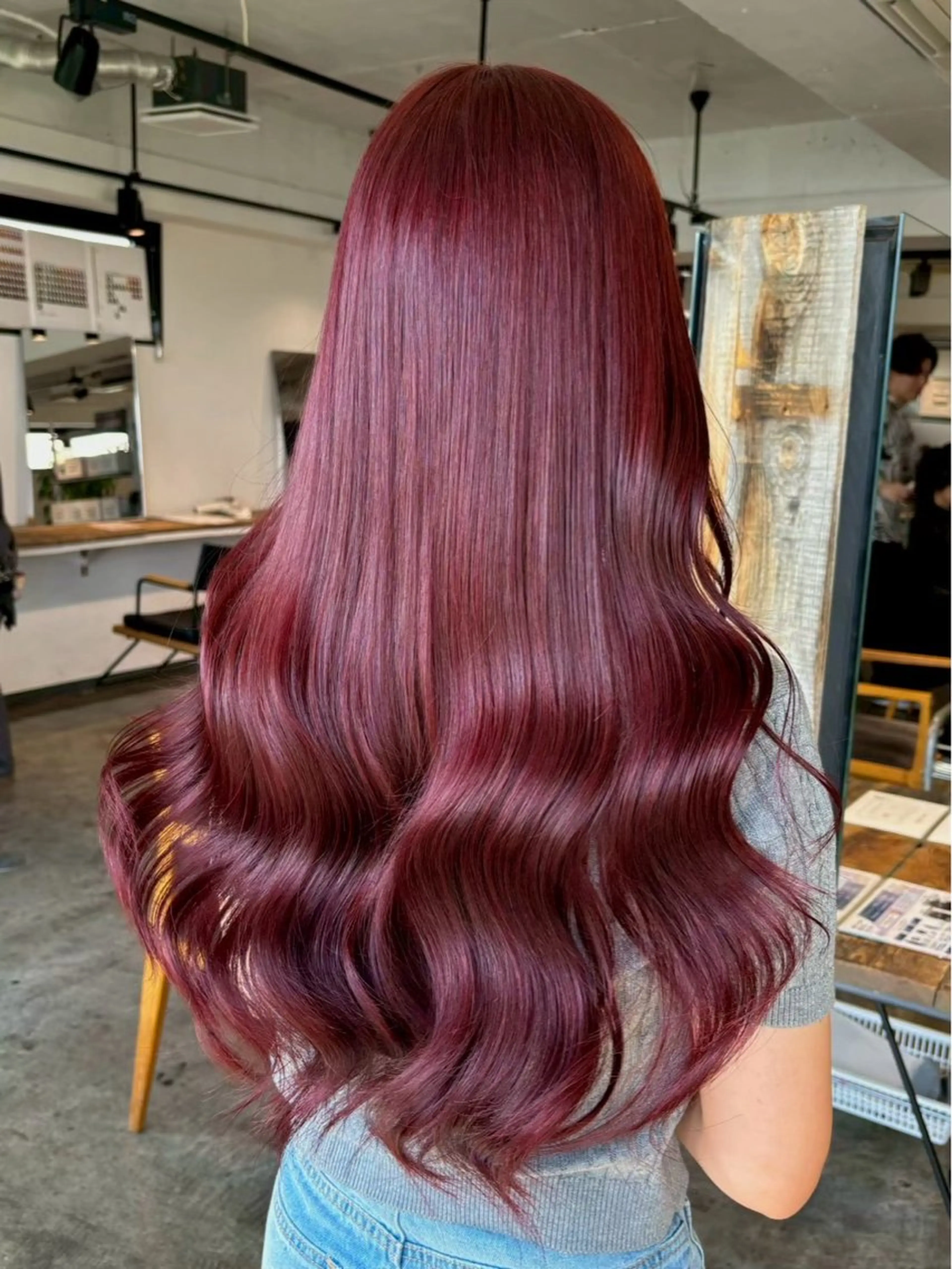 ロング カラー ヘアカラー トリートメント 🦋ナチュラルカラー /ブリーチ🥀恵佑のヘアスタイル