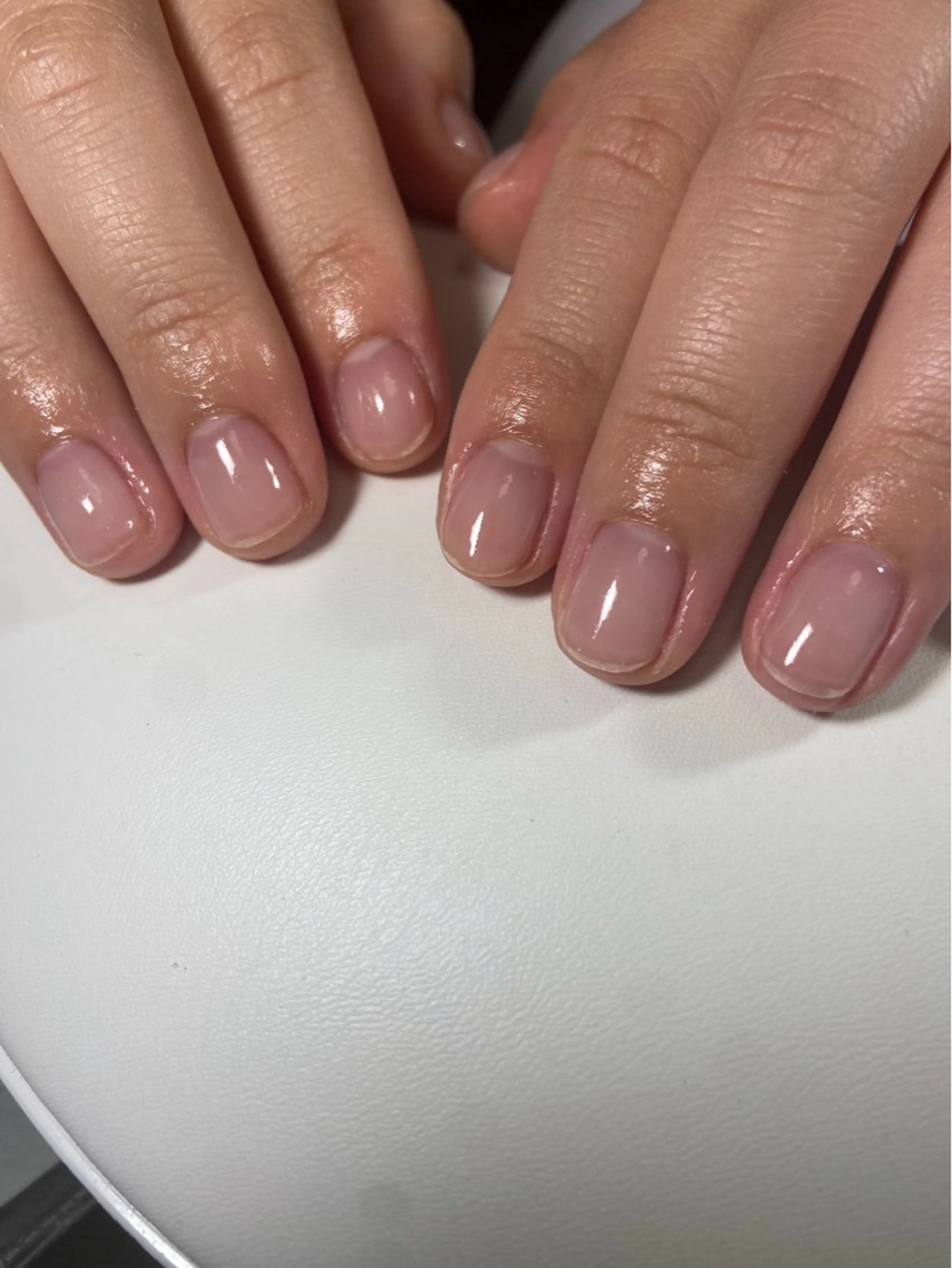 🆕【オフあり&なし】クリアネイル(カラーなし。パーツのみ追加などもok👌※その際パーツ代はプラスになります)の写真