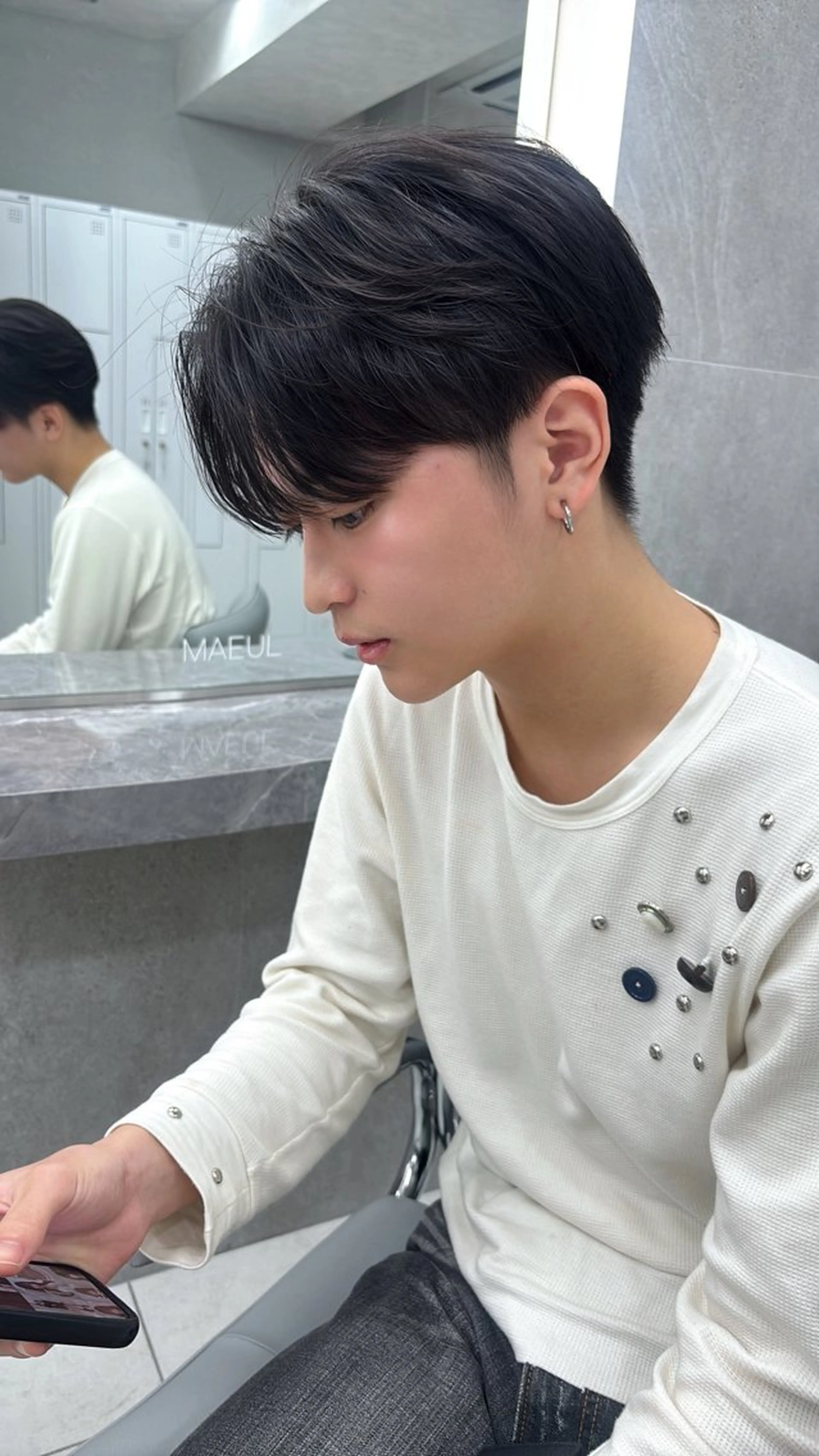 メンズ ひな/メンズカッ ト/カラーモデル募集のヘアスタイル