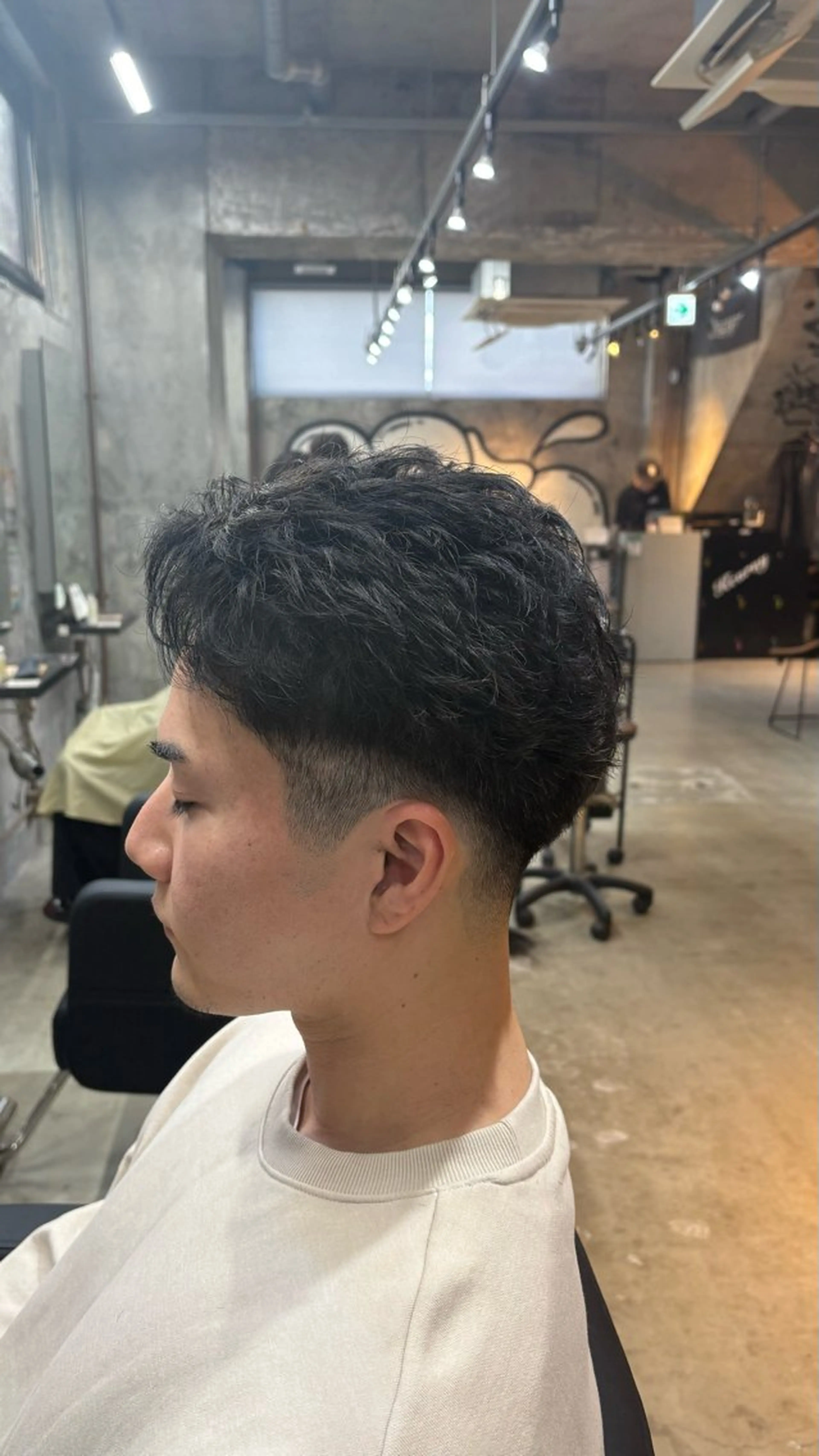 ショート 永倉 迅人 /メンズカットパーマのヘアスタイル