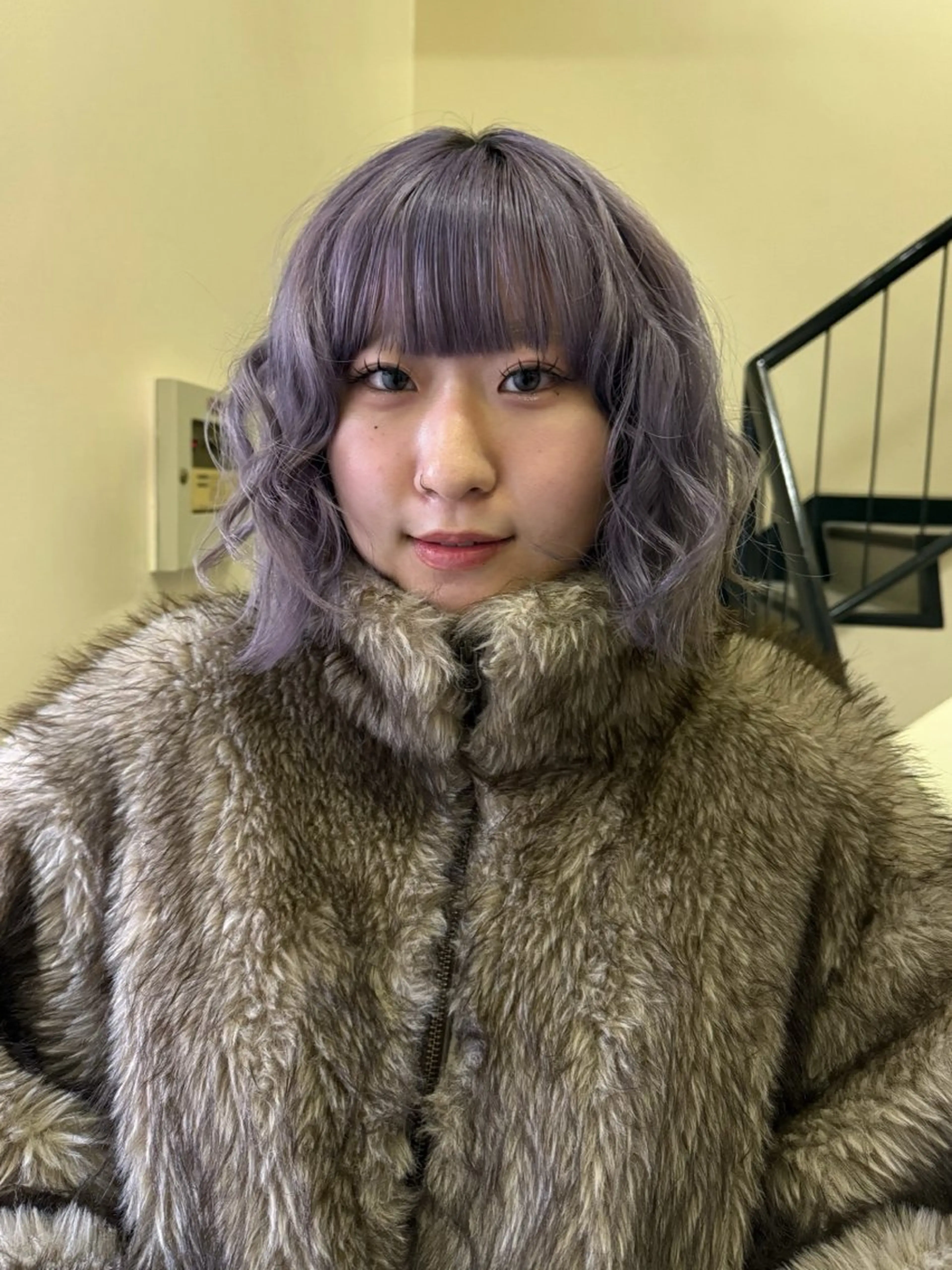 カラー ヘアカラー 寺崎 由衣のヘアスタイル