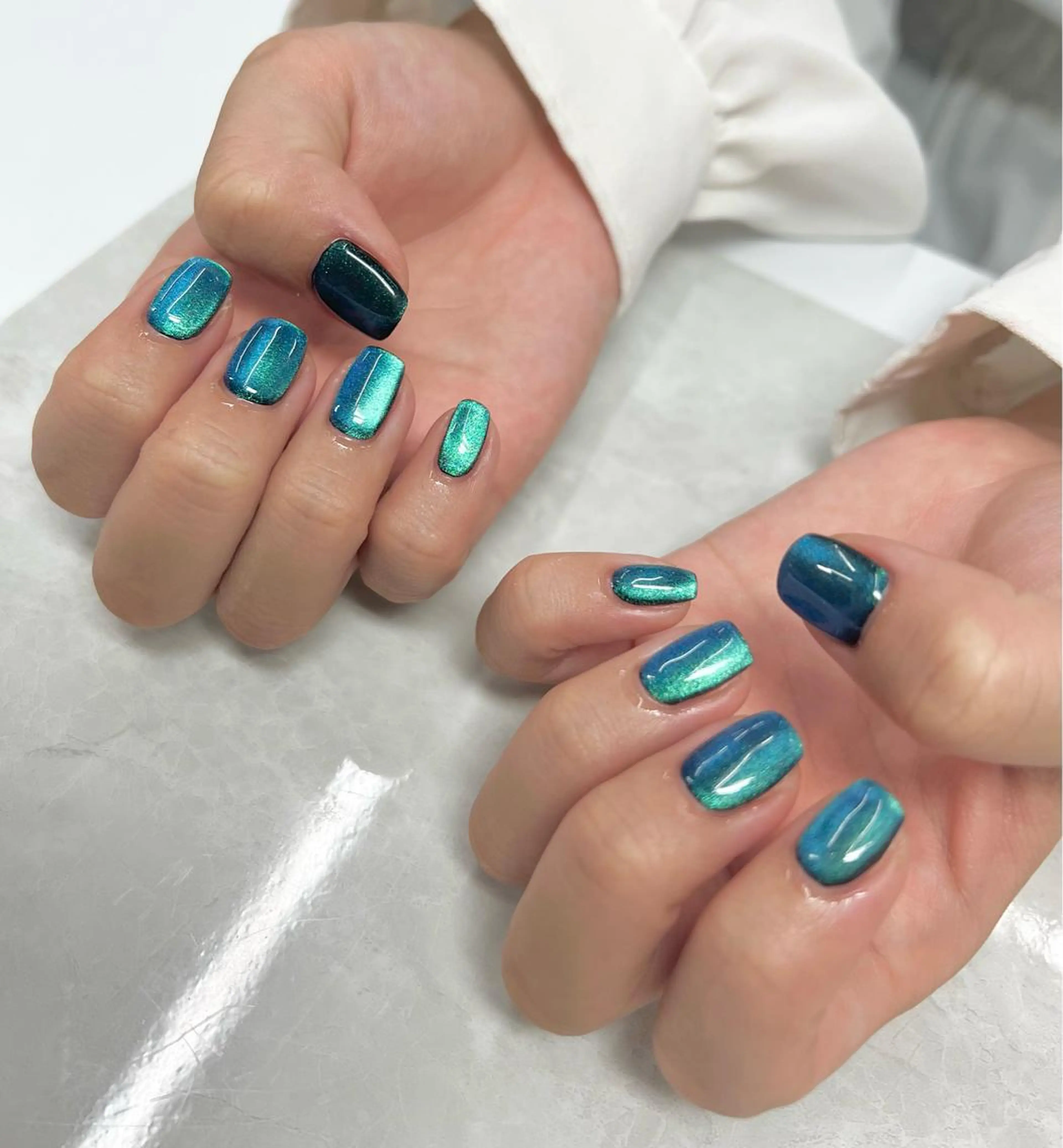 ネイル AISAフィル× ハードモチ最強のネイルデザイン