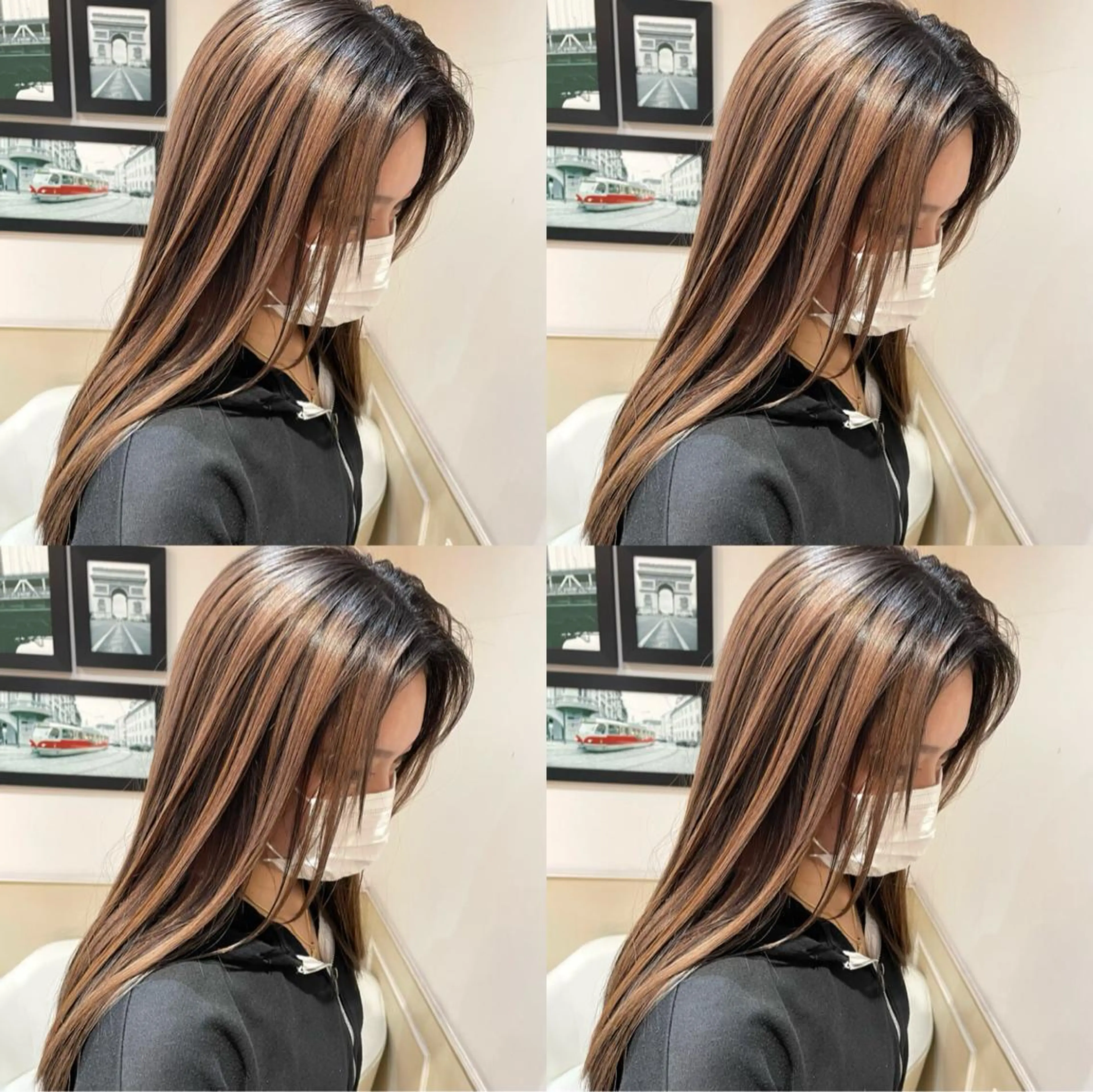 ロング カラー バレイヤージュ レイヤーカット 🌟トップデザイナー 高橋🌟のヘアスタイル