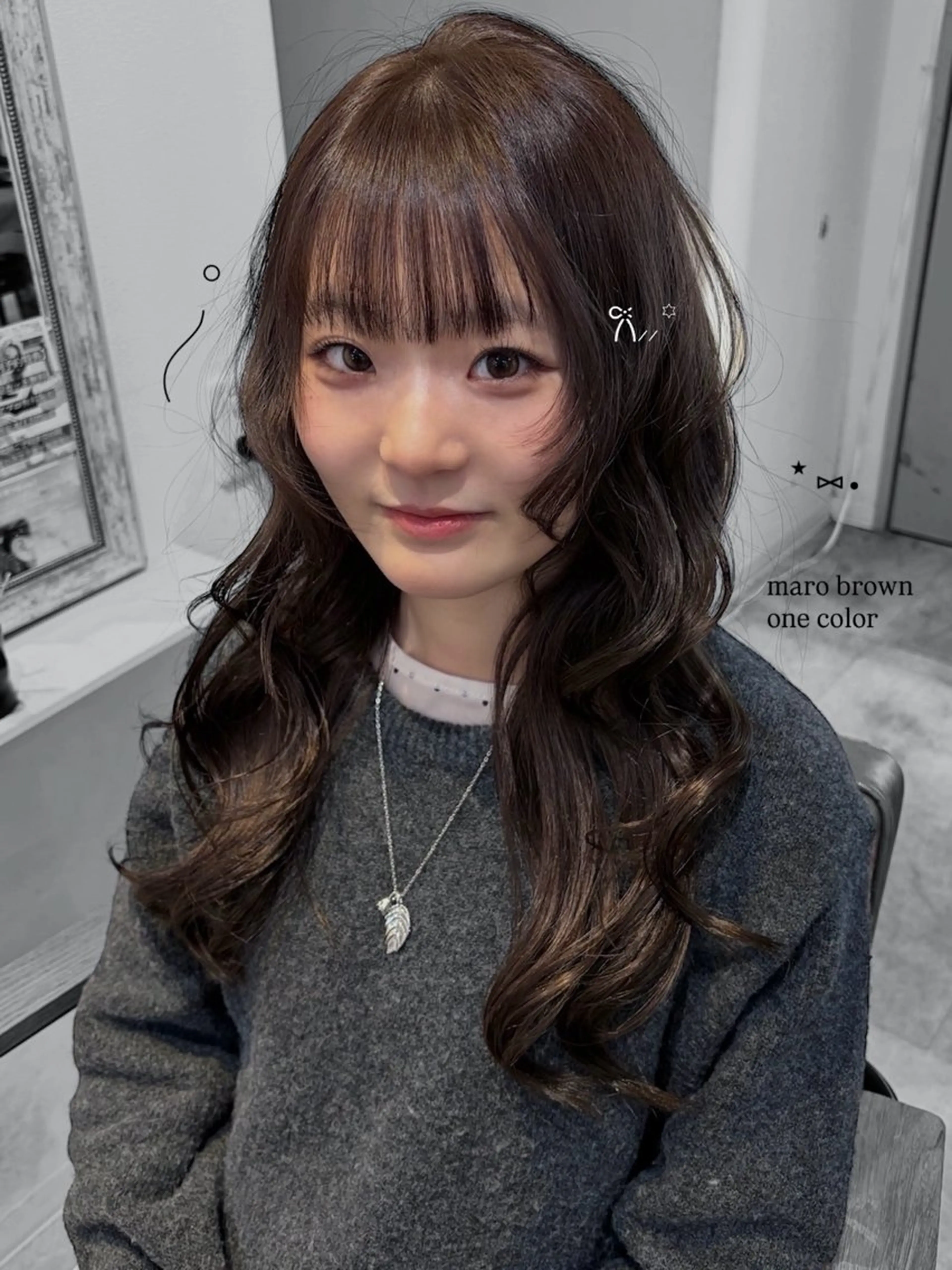 《🍀ダメージレストーンアップ🍀》ブリーチなしWカラー + Aujua 5stepトリートメントの写真