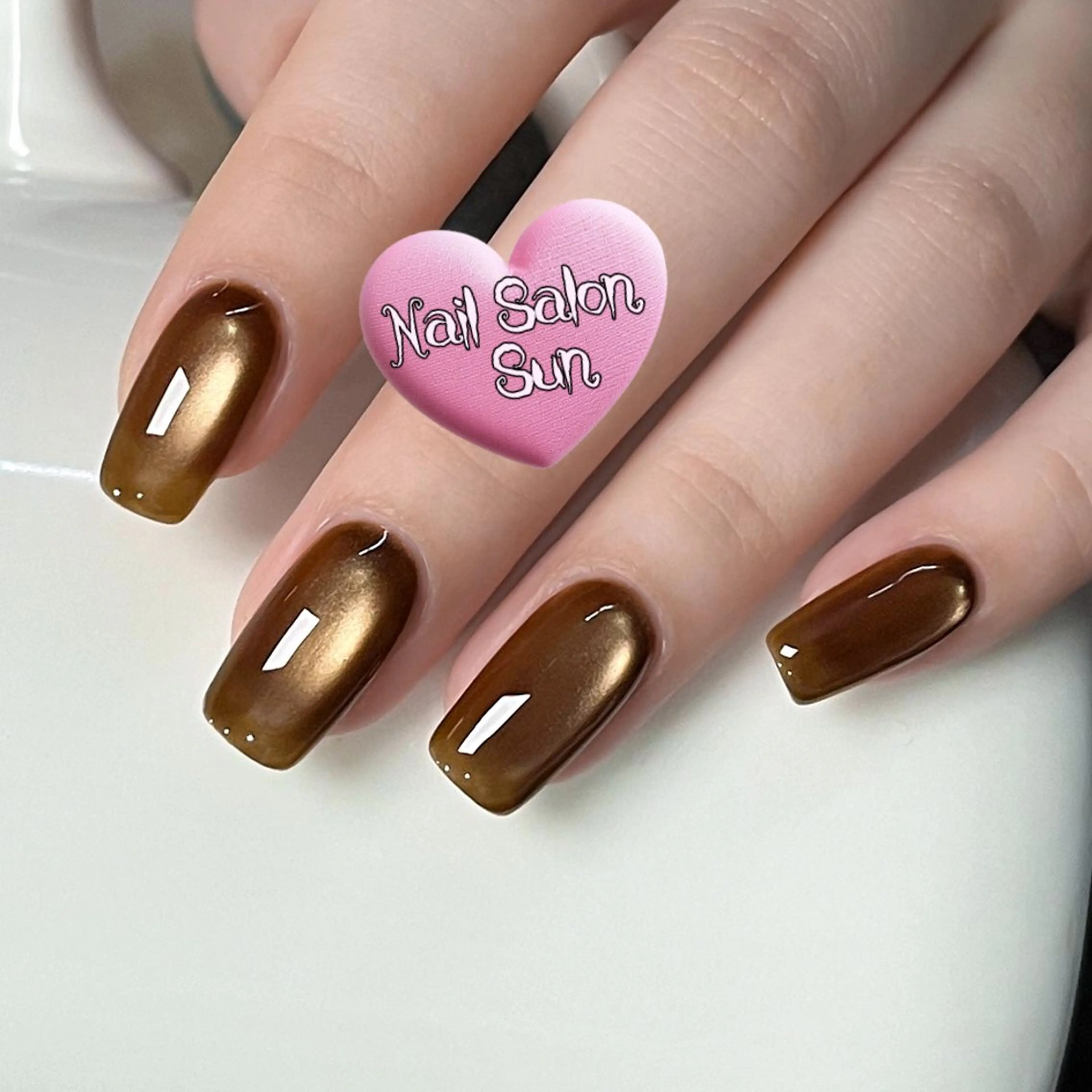 ネイル マグネットネイル ハンドネイル Sun Nail サン ネイルサロンのネイルデザイン