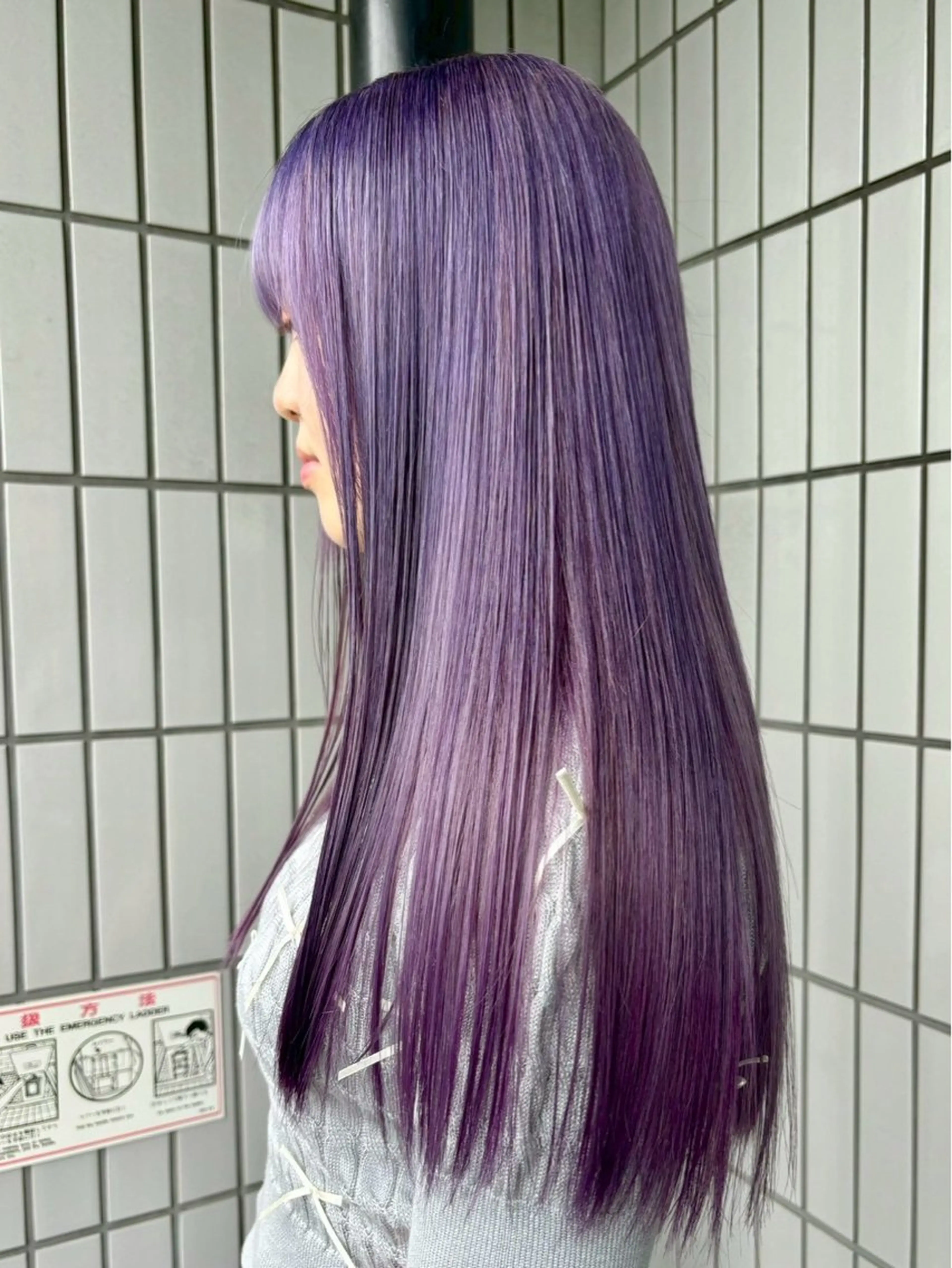 ロング カラー ヘアカラー 🪐ブリーチ/y2k ヘア🪐HARUKAのヘアスタイル