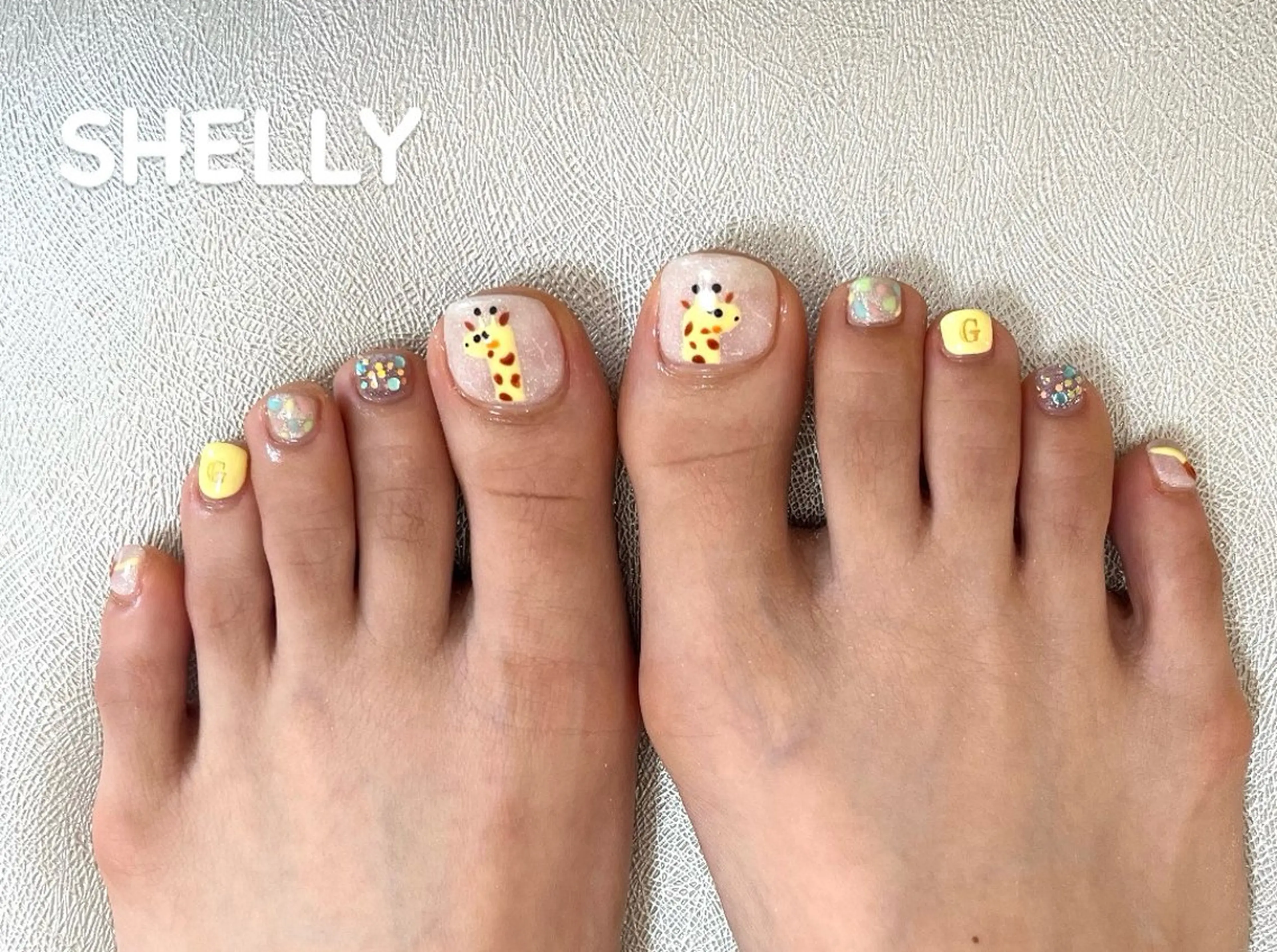 ネイル フットネイル 翁長 結唯のマツエク・マツパデザイン