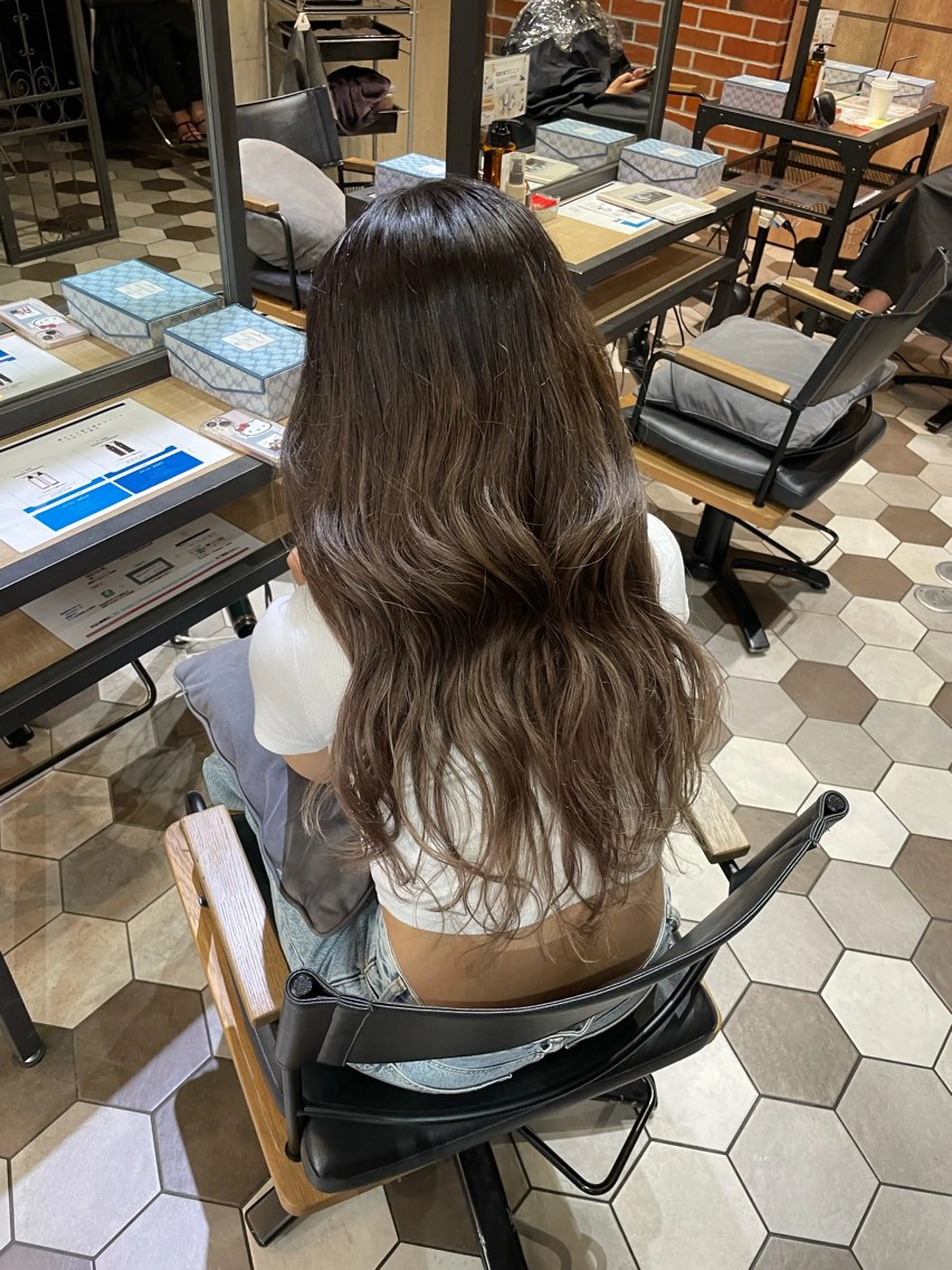 ロング レイヤーカット/髪質 改善/鷲尾 駿のヘアスタイル