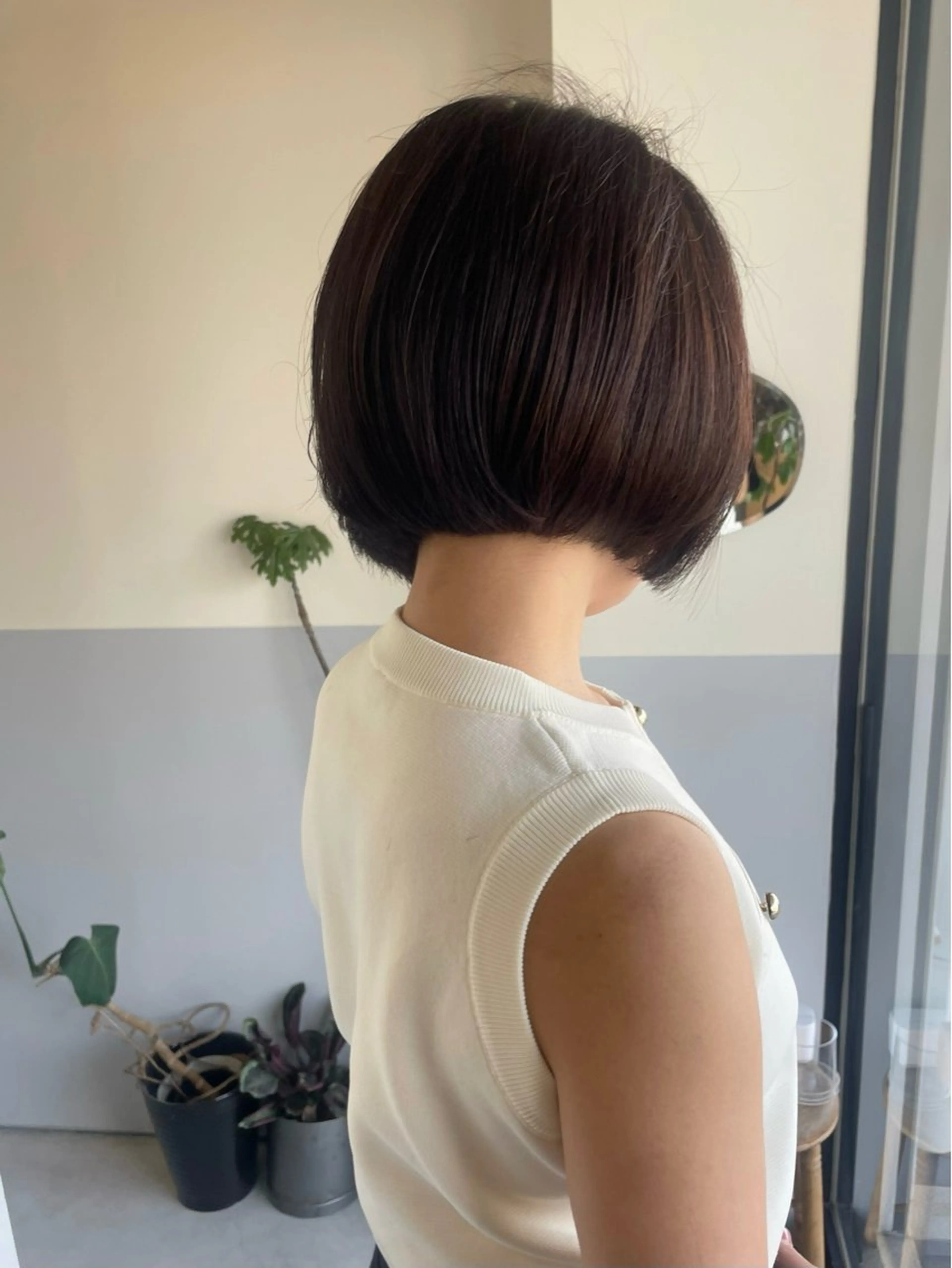 ショート ボブ 小久保 里紗のヘアスタイル