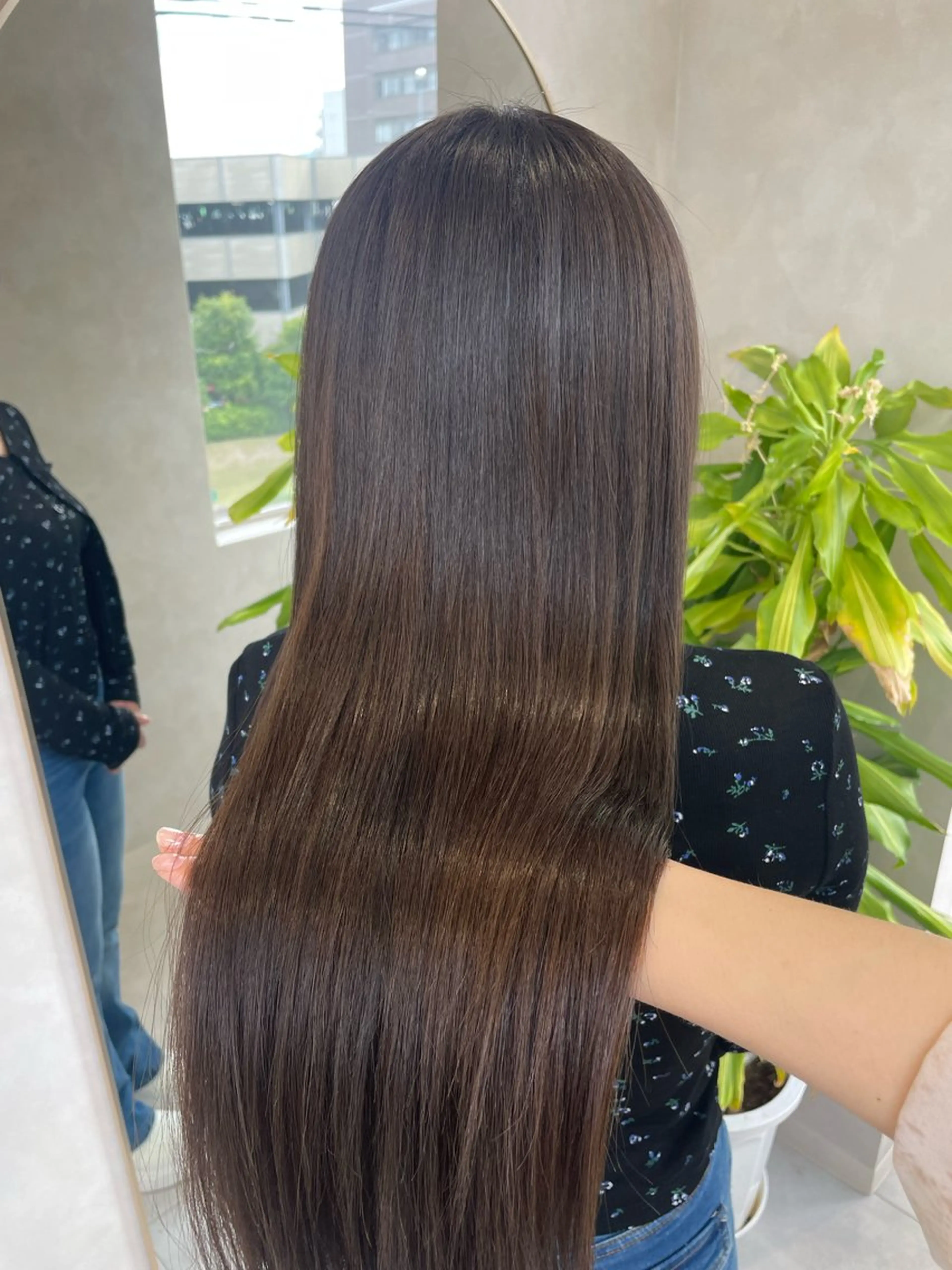 カット+髪質改善エステカラーの写真