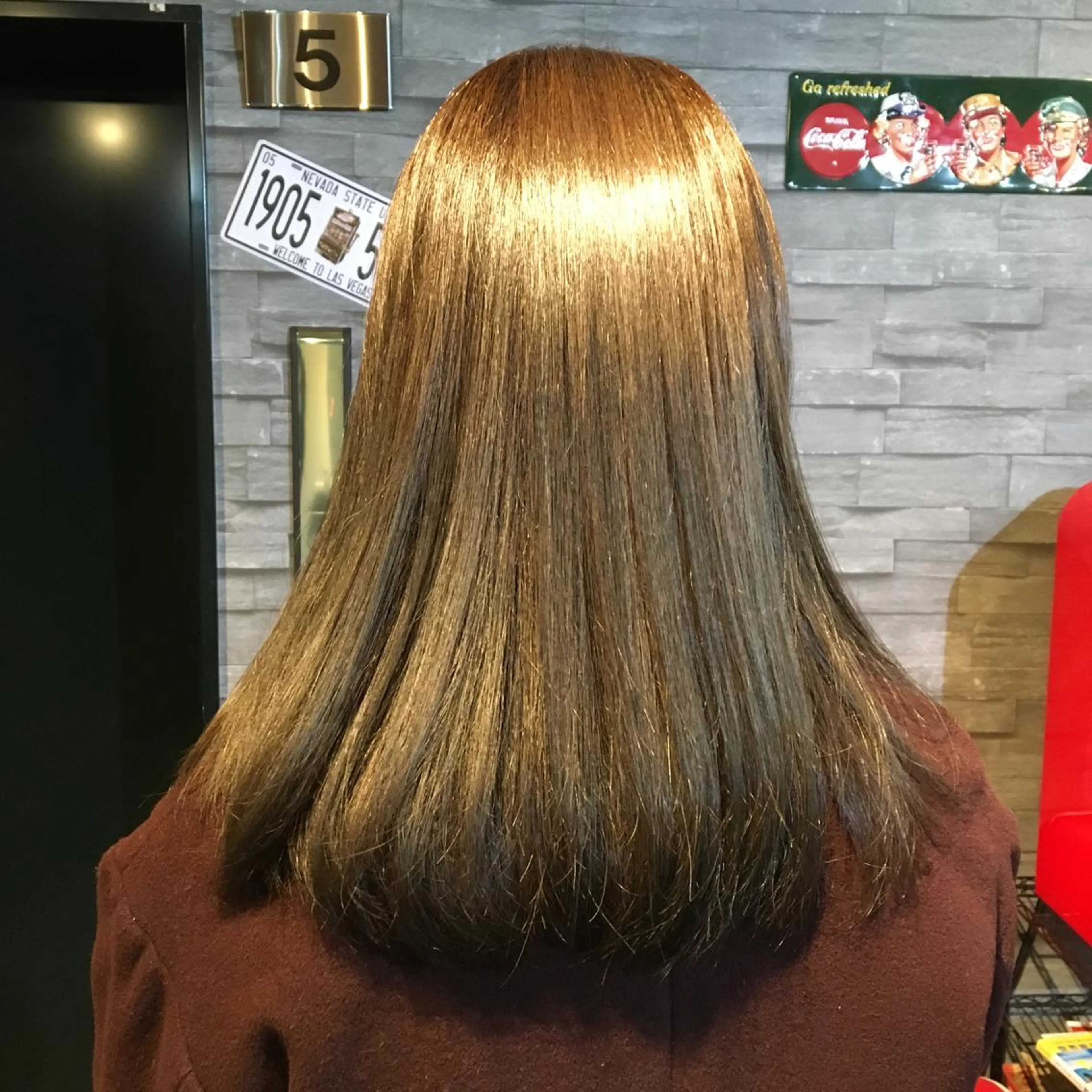 ロング カラー ベージュカラー 川名 充✂️のヘアスタイル