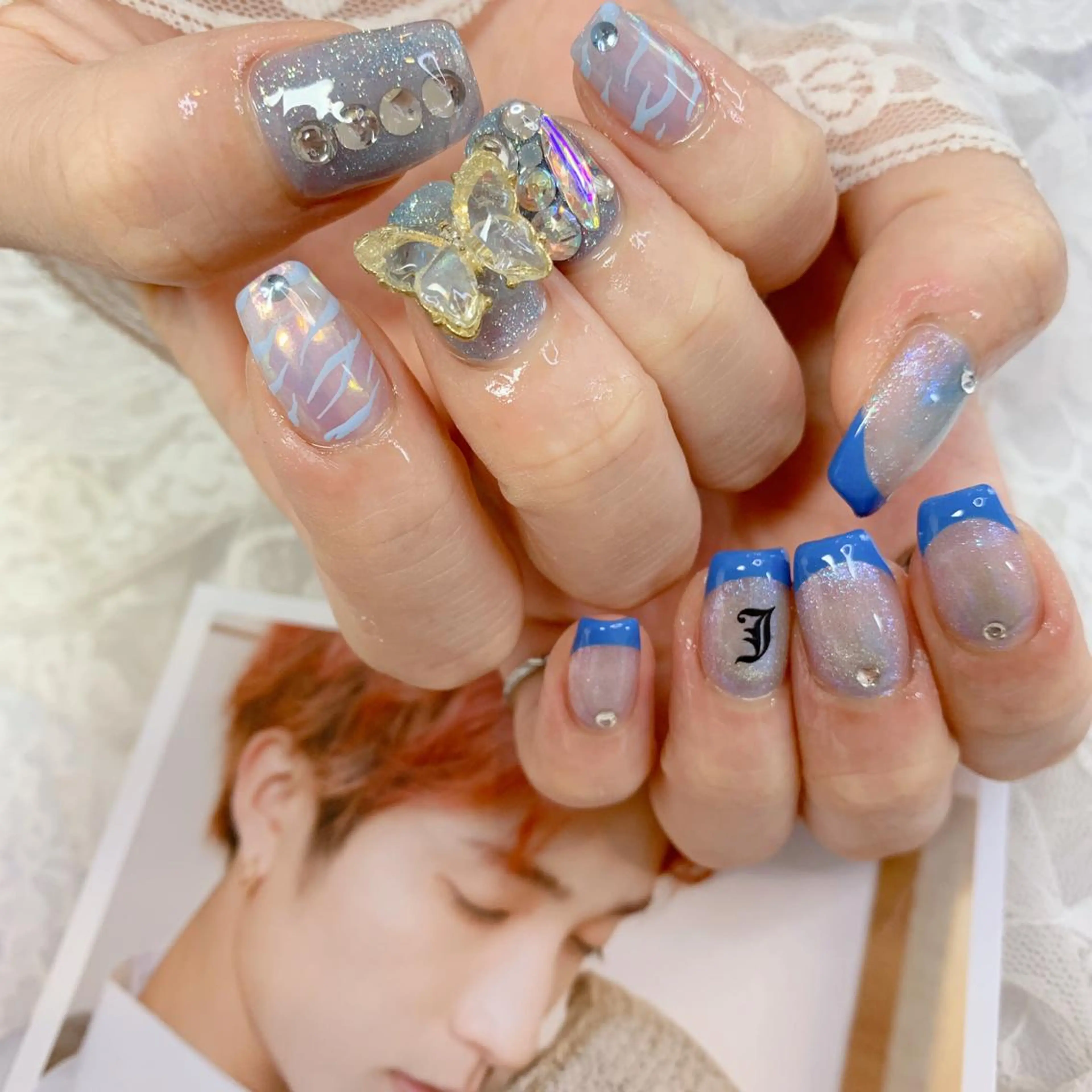 ネイル ハンドネイル La neige* yuki 🐩🌙のネイルデザイン