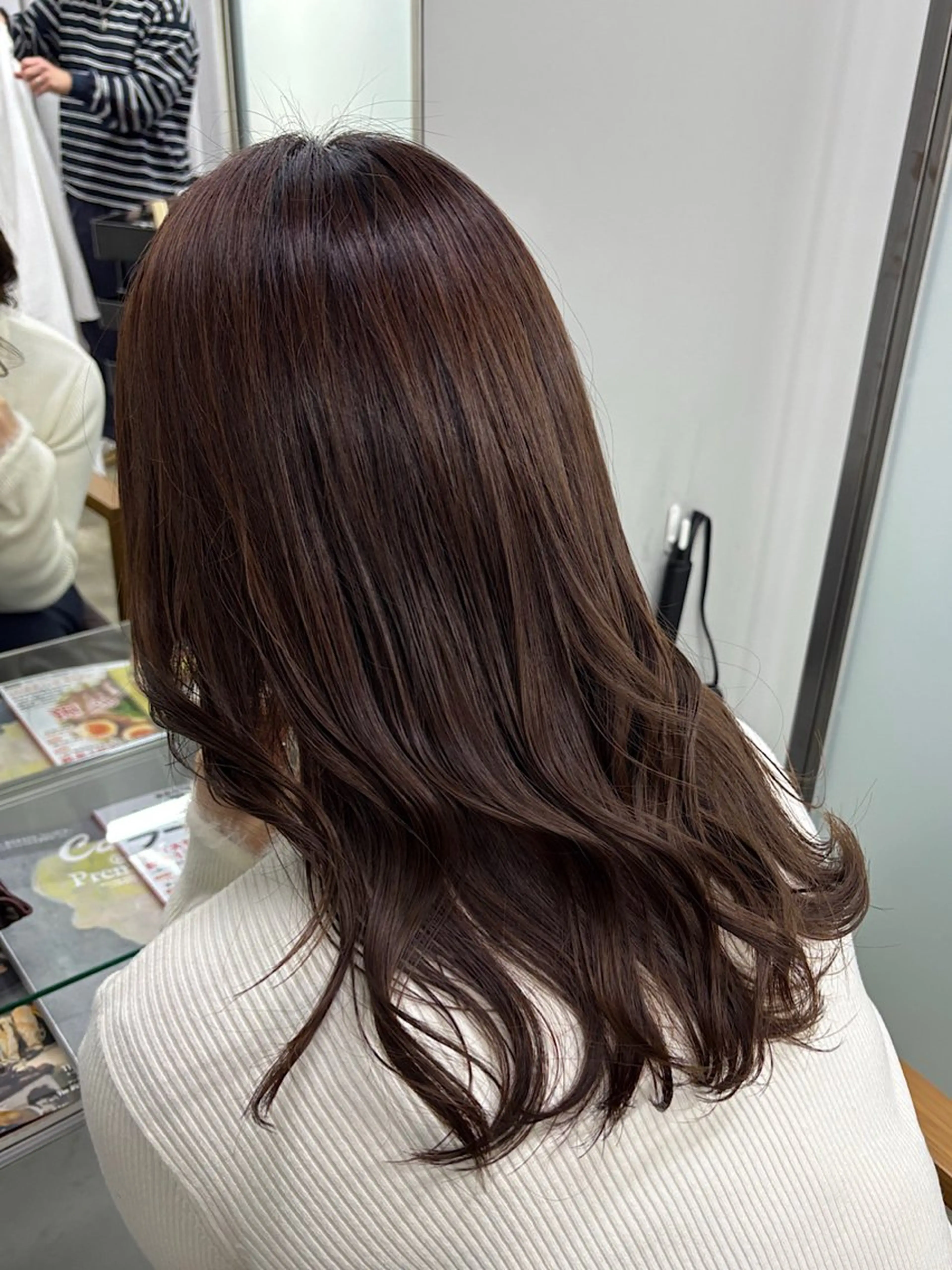 ミディアム カラー ブラウンカラー Dice所属・朋生/トップスタイリ スト/メンズパーマのヘアスタイル