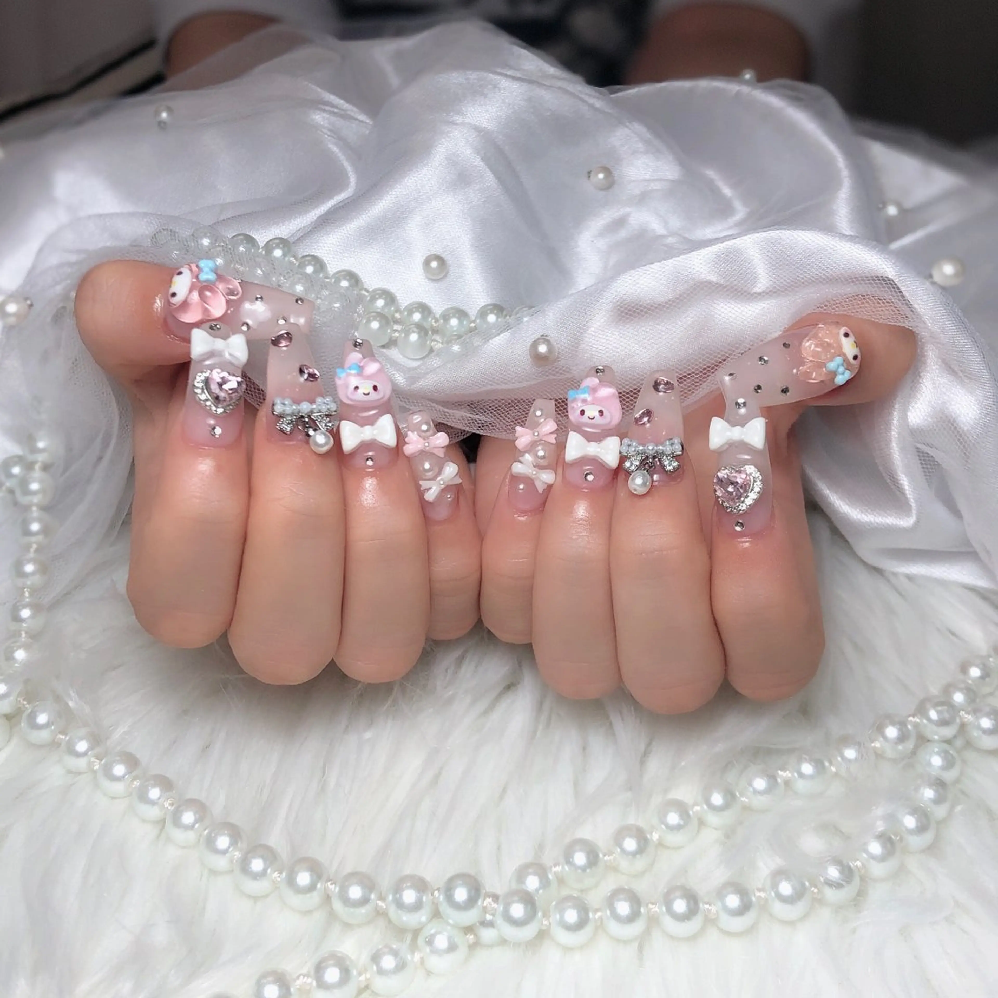 【HANDオフあり】90分パーツつけ放題＋ワンカラーorラメグラの写真