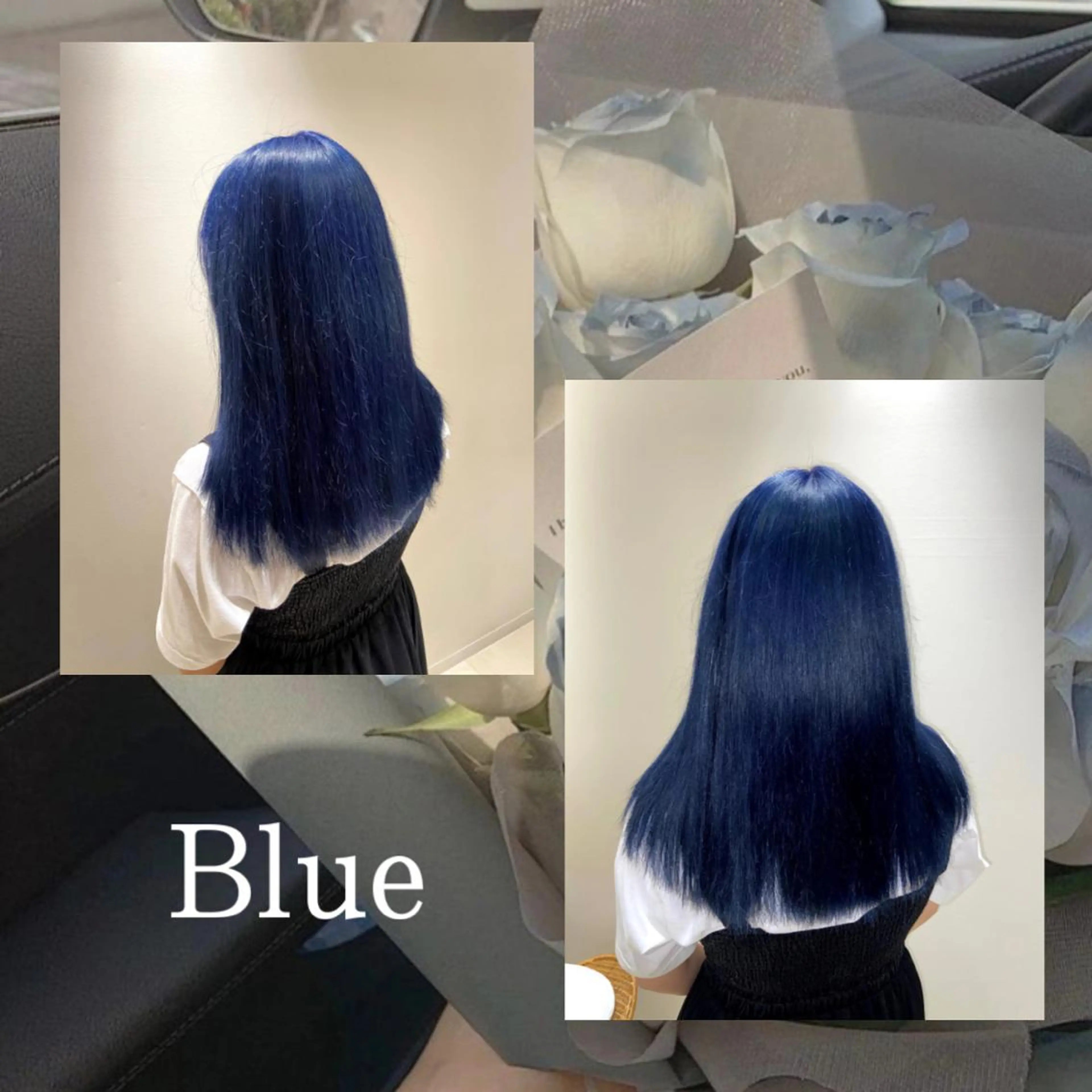 セミロング カラー ヘアアレンジ ブリーチ ヘアカラー トリートメント eN°byyoureshair所属・🎀トップスタイリ スト湯川響🎀のヘアスタイル