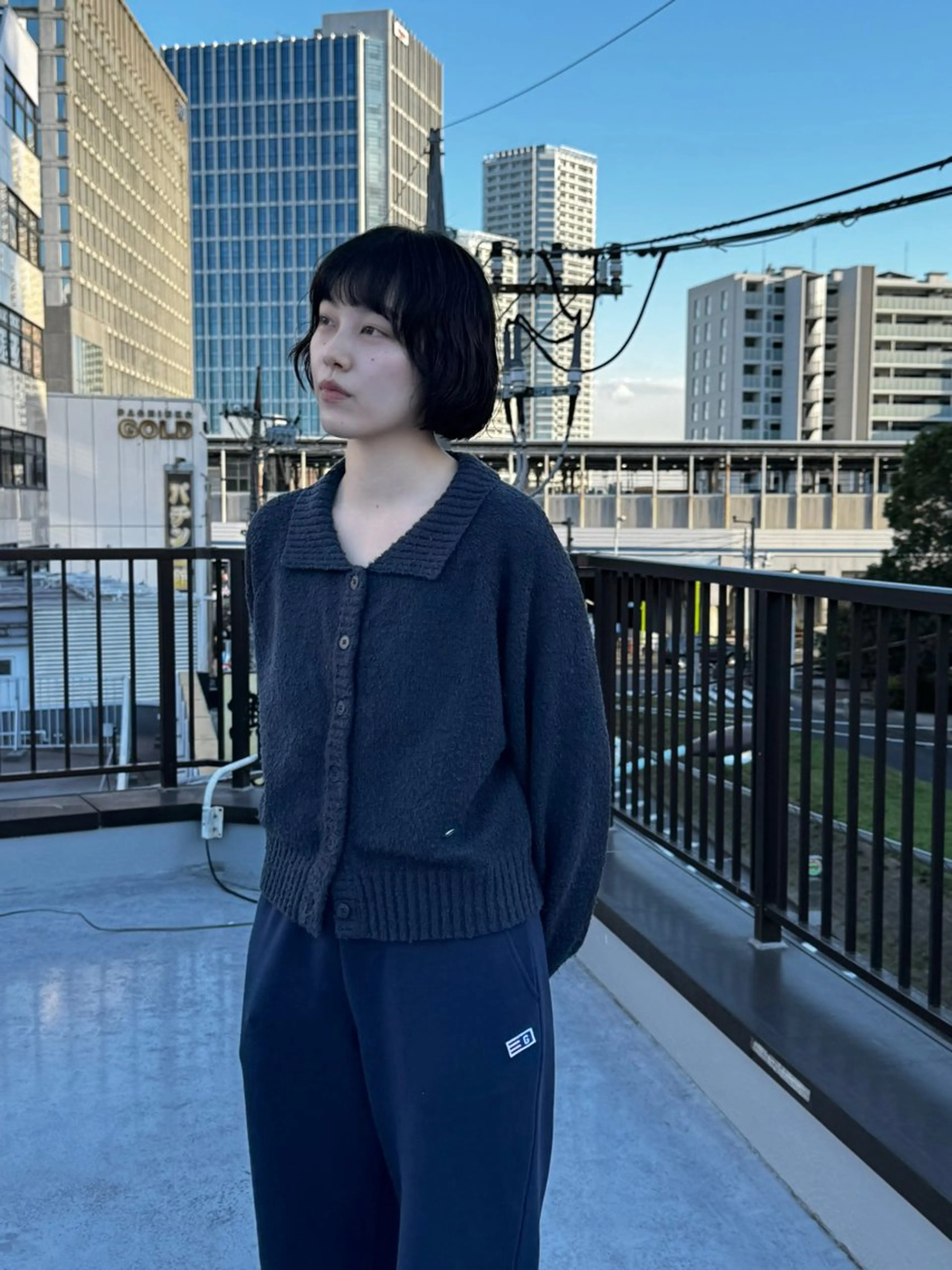 ショート パーマ カット パーマ ムロ 二子玉川駅のヘアスタイル