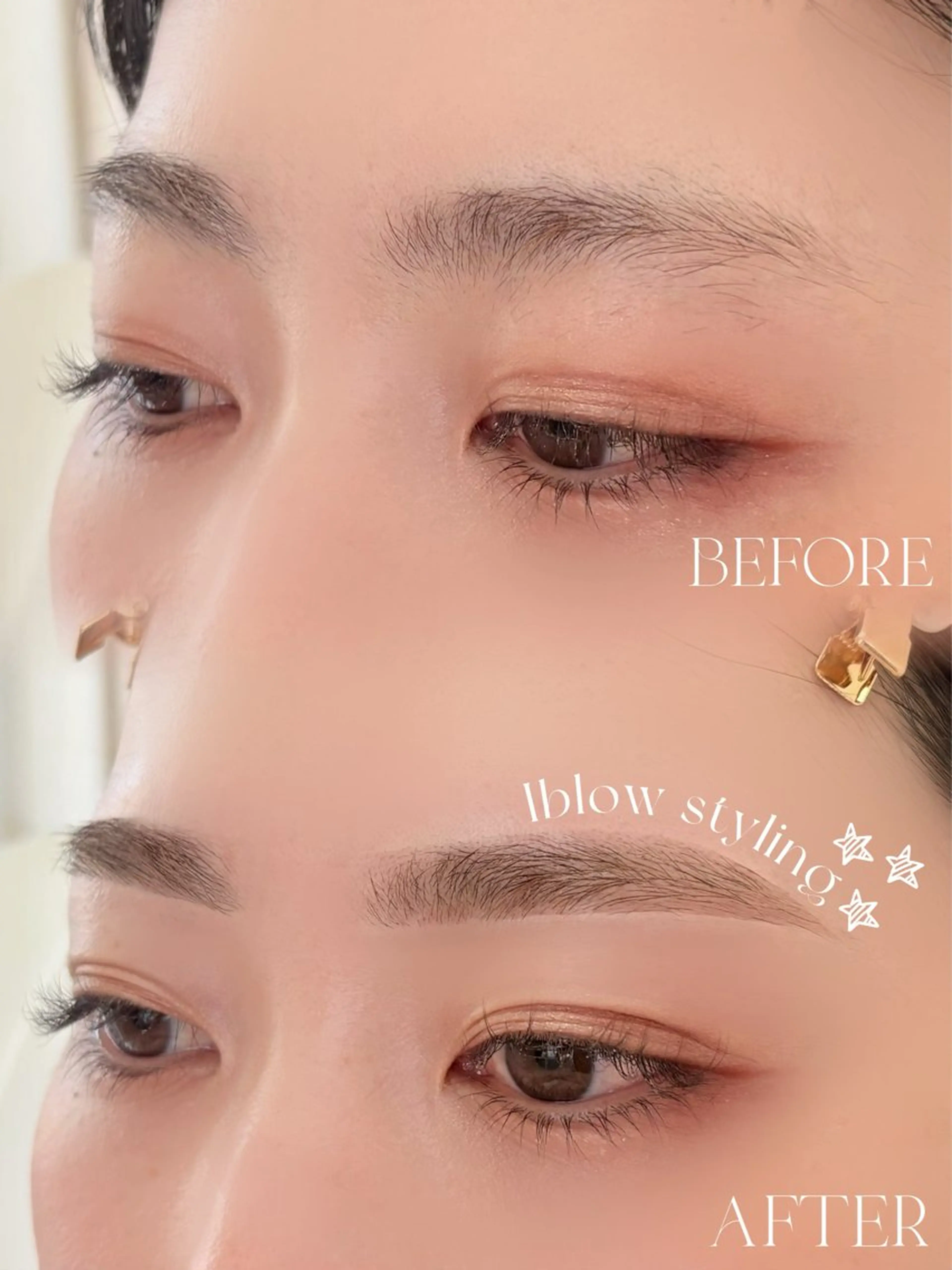 アイブロウ 眉毛ワックス脱毛 iBROW. 新越谷 田中 桃香のマツエク・マツパデザイン