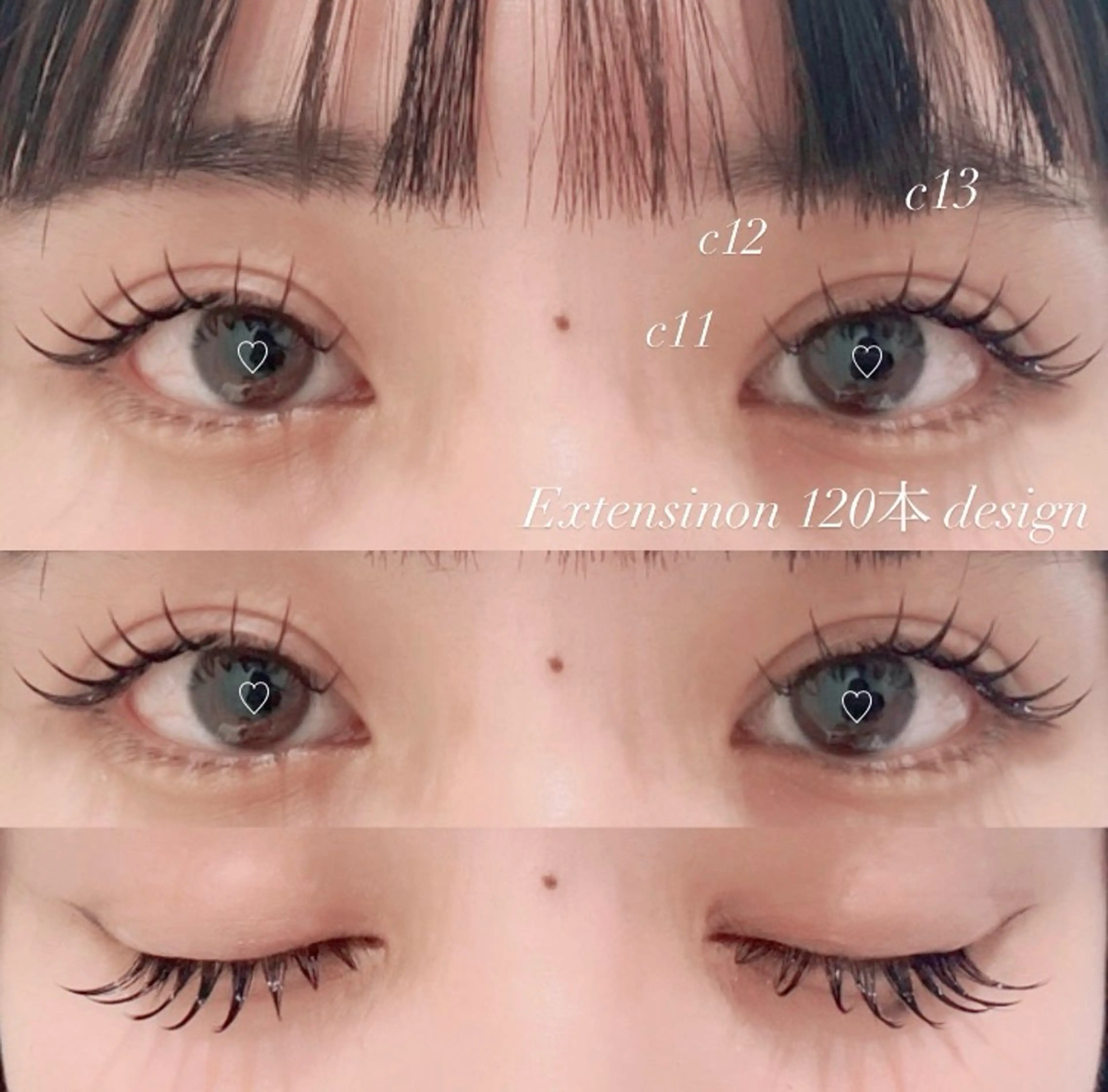 マツエク・マツパ 束感まつ毛 韓国風マツエク 韓国まつげ_束エク ⟡mikoのマツエク・マツパデザイン
