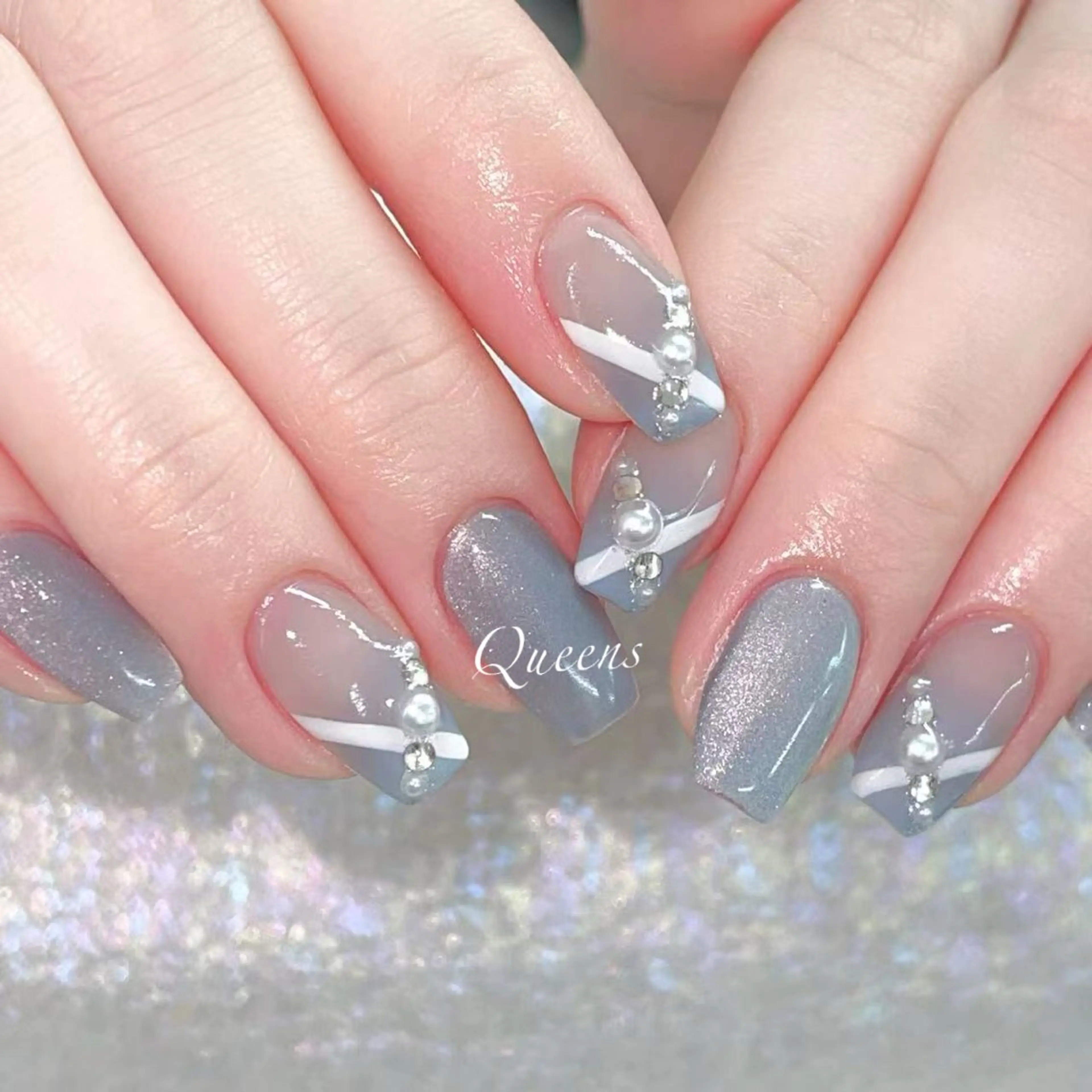 ネイル ハンドネイル Queen's ゆなのネイルデザイン