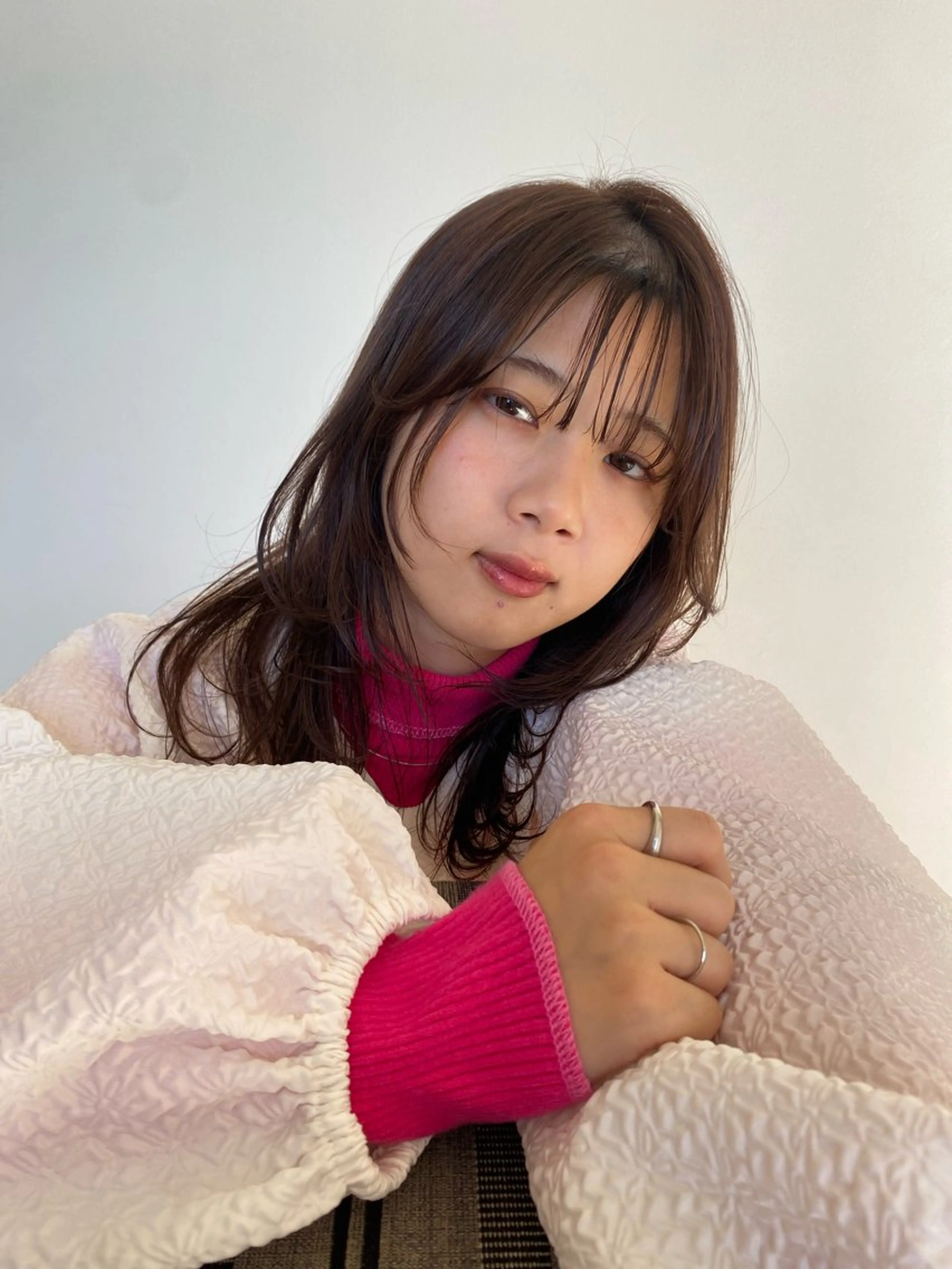 セミロング maika /layer cutのヘアスタイル