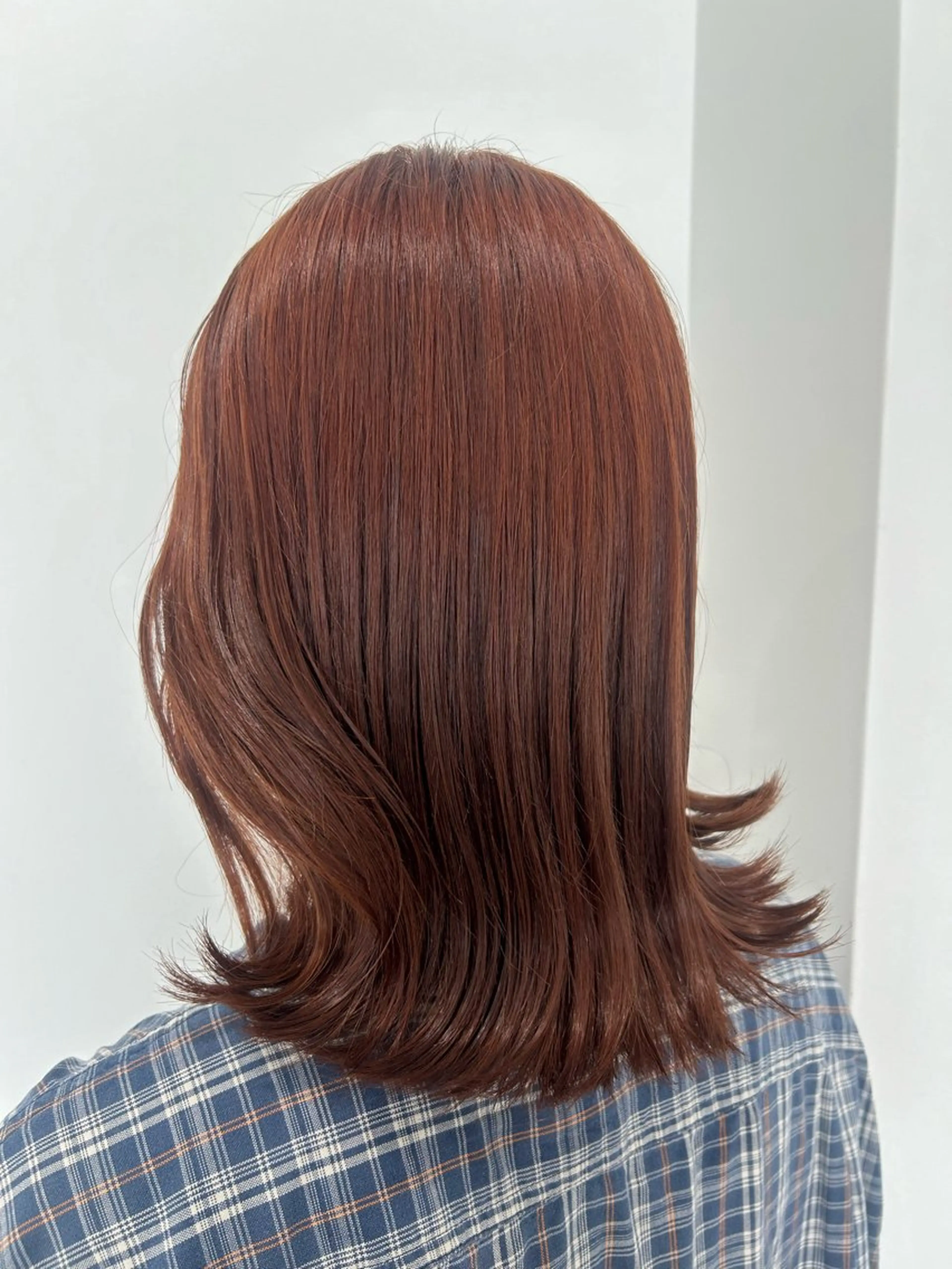 ミディアム カラー 愛結 暖色カラー🎀🩰のヘアスタイル