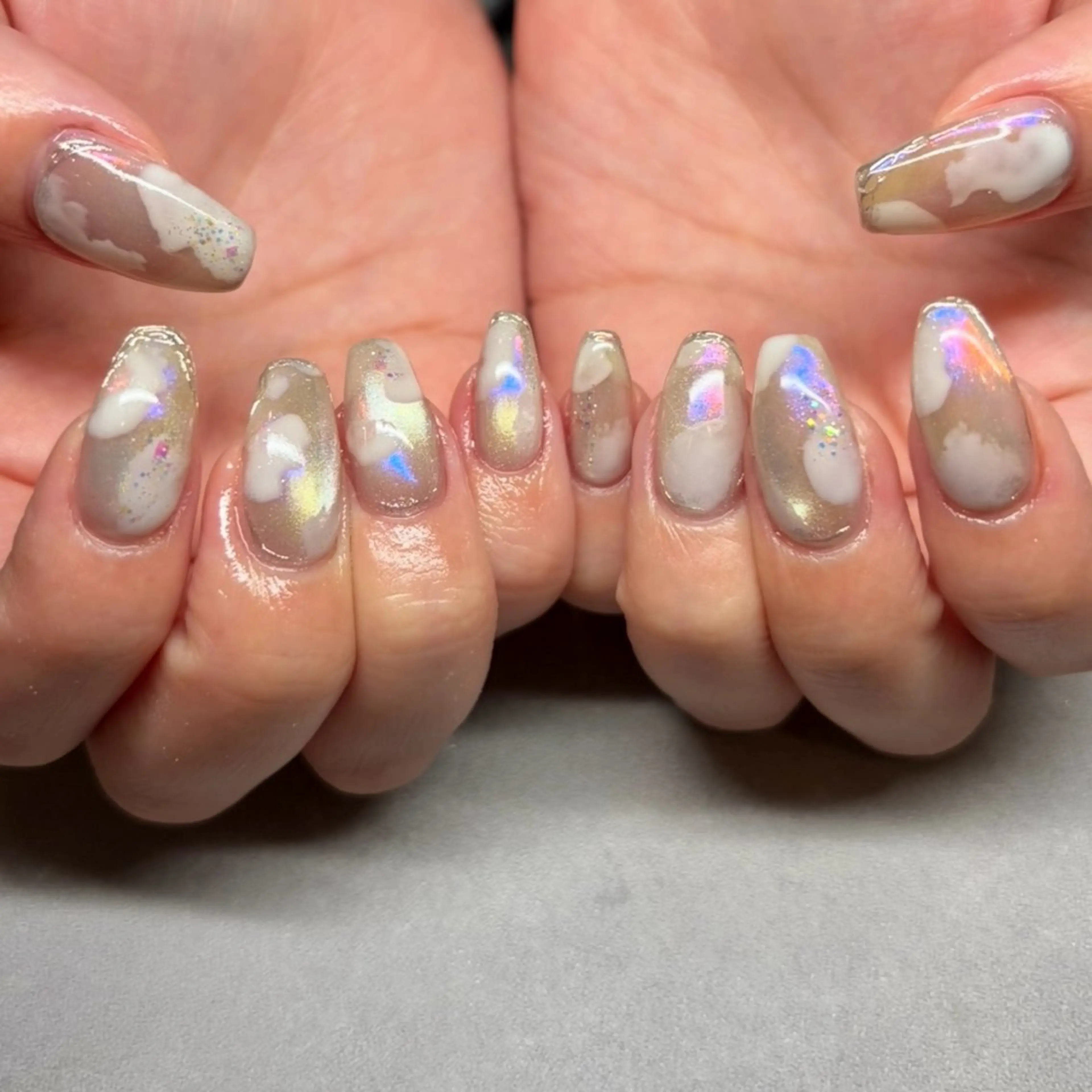 ネイル YUKO🩶 sofa立川のネイルデザイン