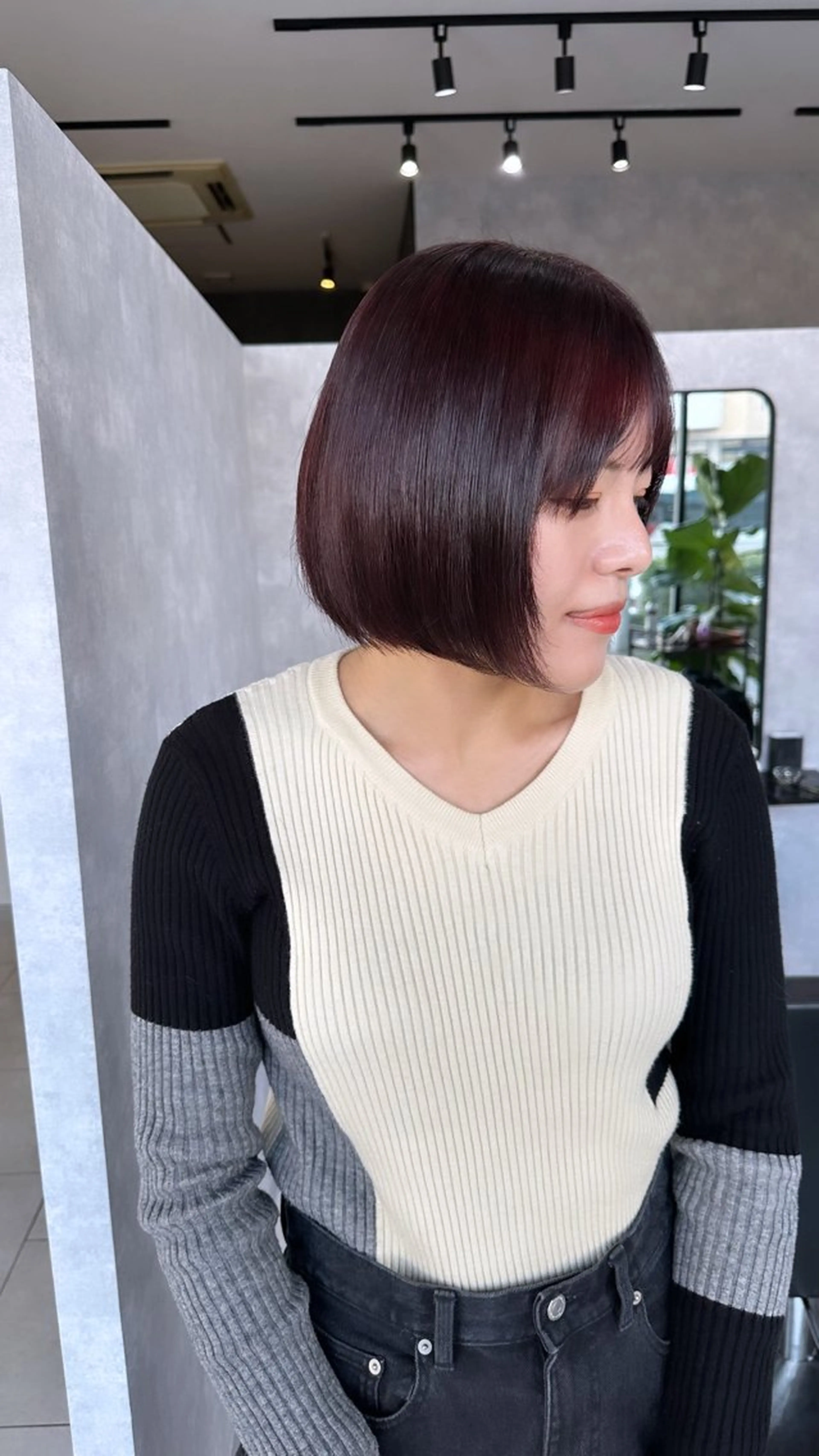 ミディアム カラー 透明感カラー/高畑 /名古屋/山口航輝のヘアスタイル