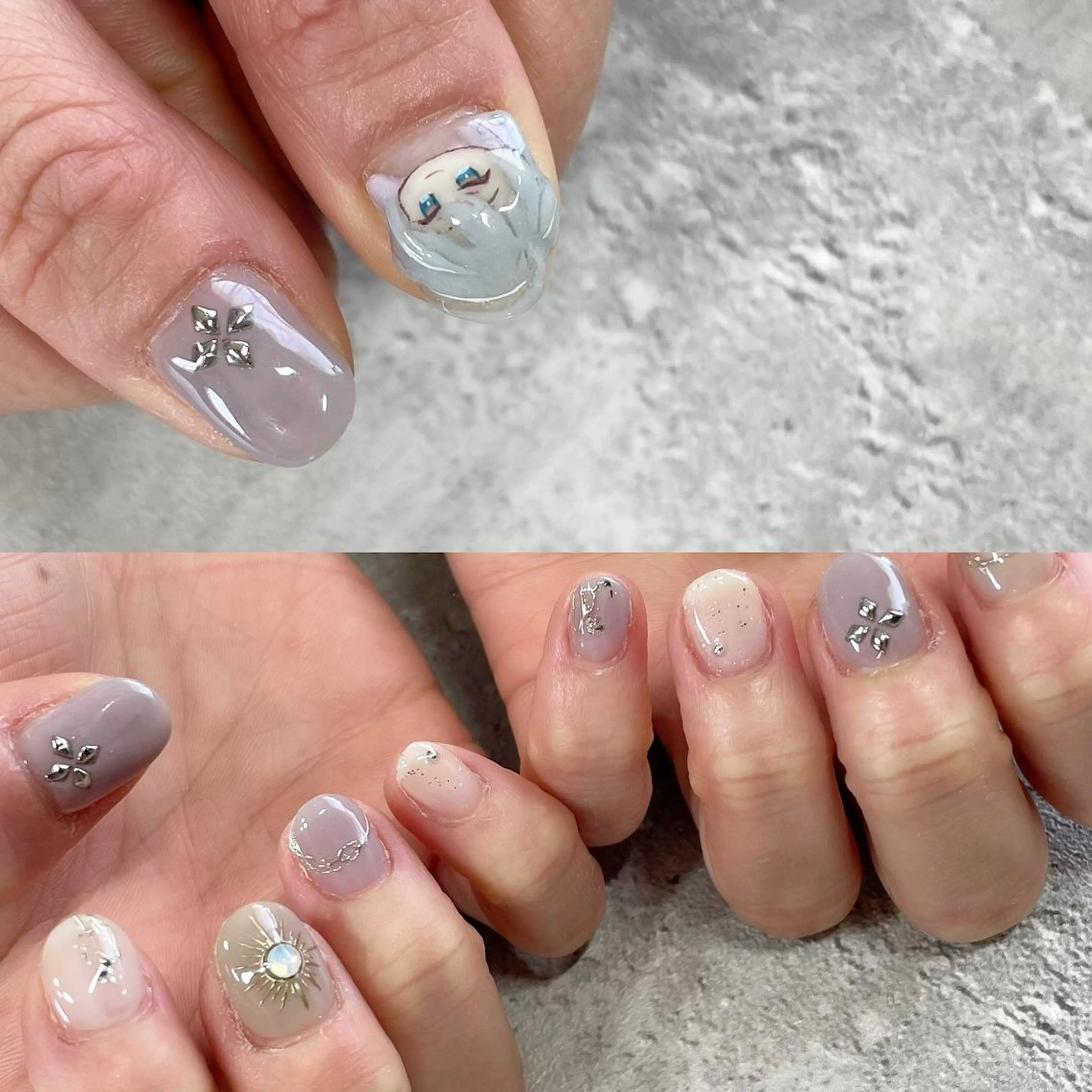 ネイル 東 千夏のネイルデザイン