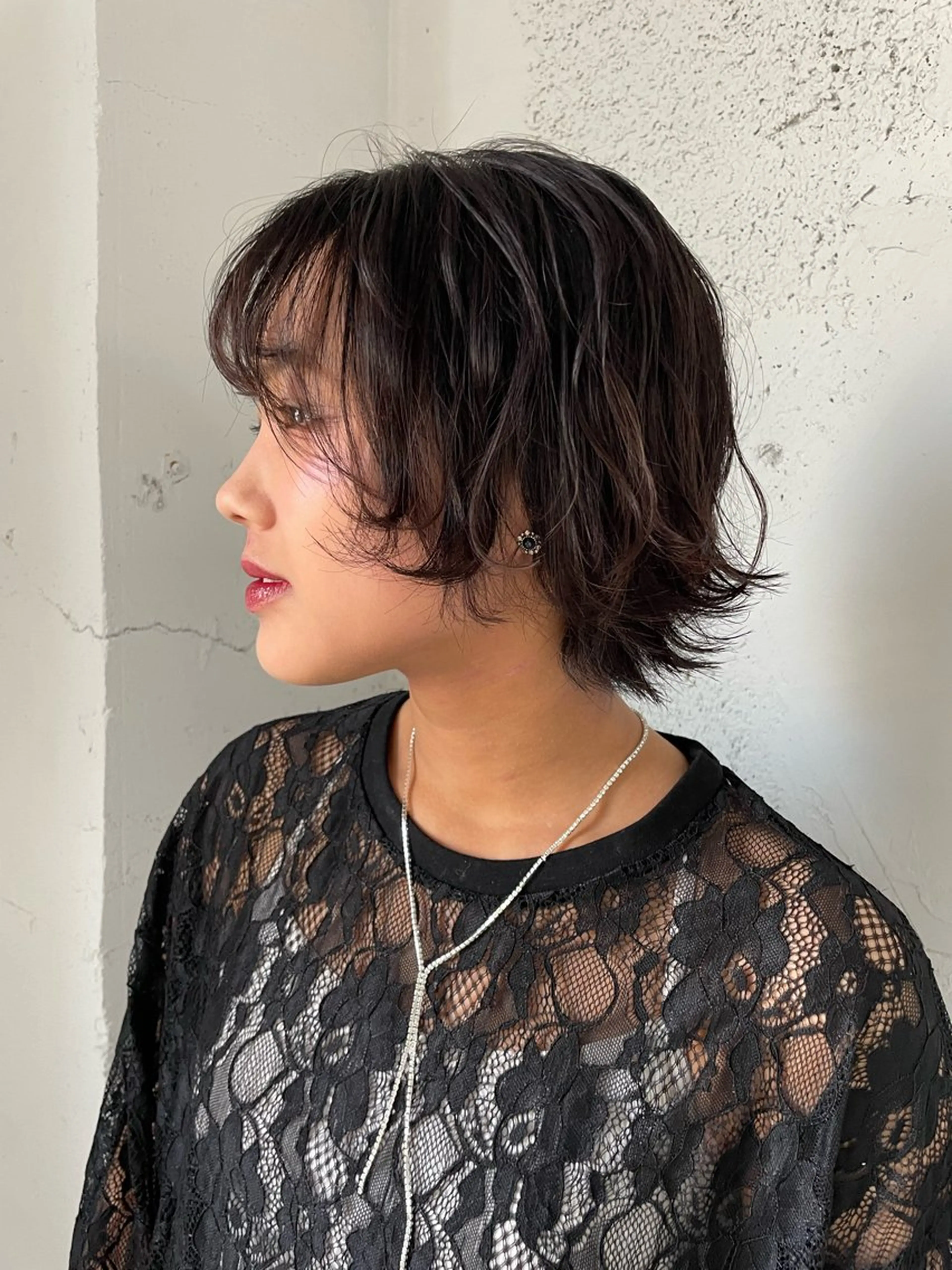 ショート ヘアカラー トリートメント ボブ/透明感 カラー /風花のヘアスタイル