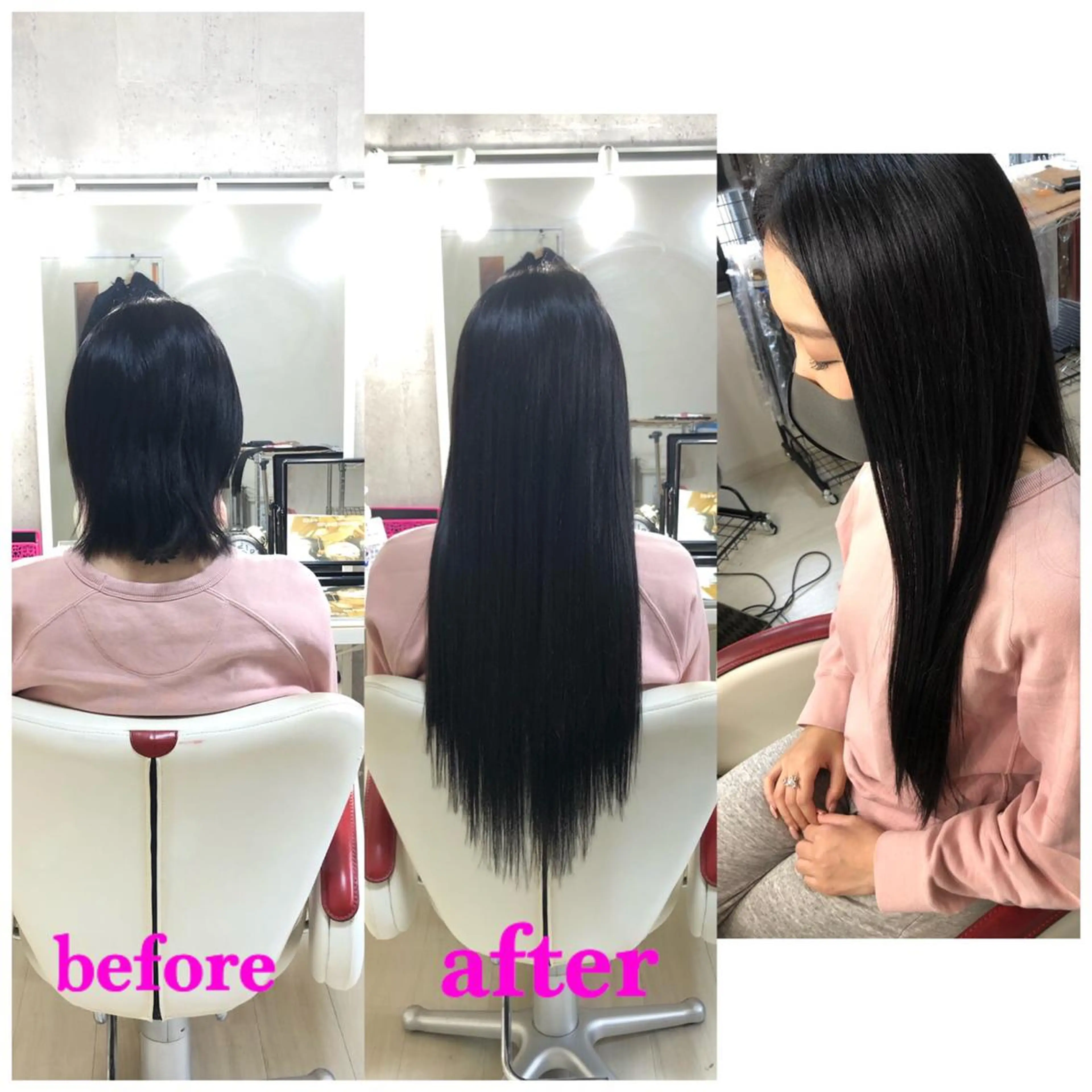 ロング エクステ 🌸ドレスアップ 心斎橋店🌸のヘアスタイル