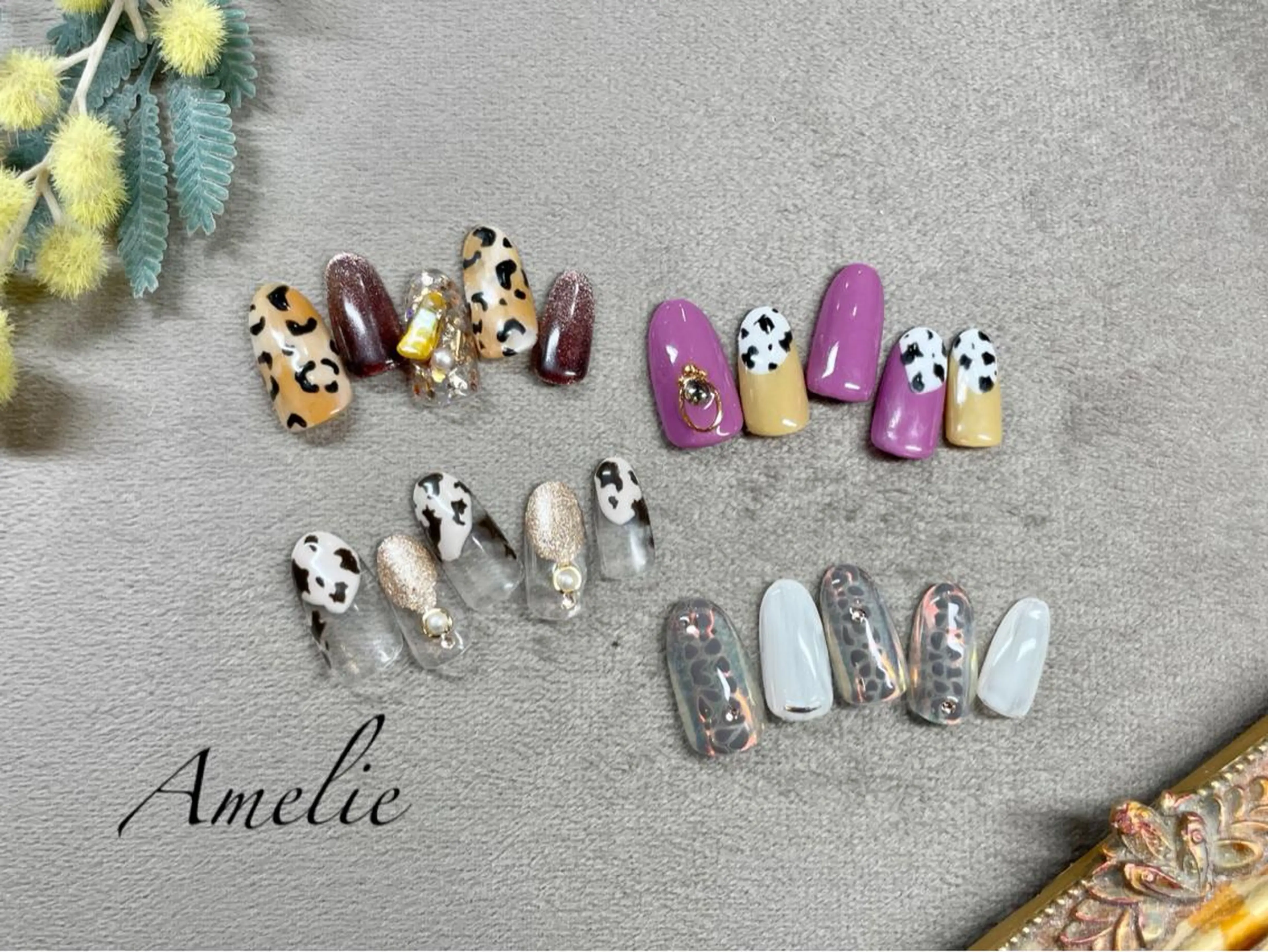 ネイル いちじゅう あおいのネイルデザイン