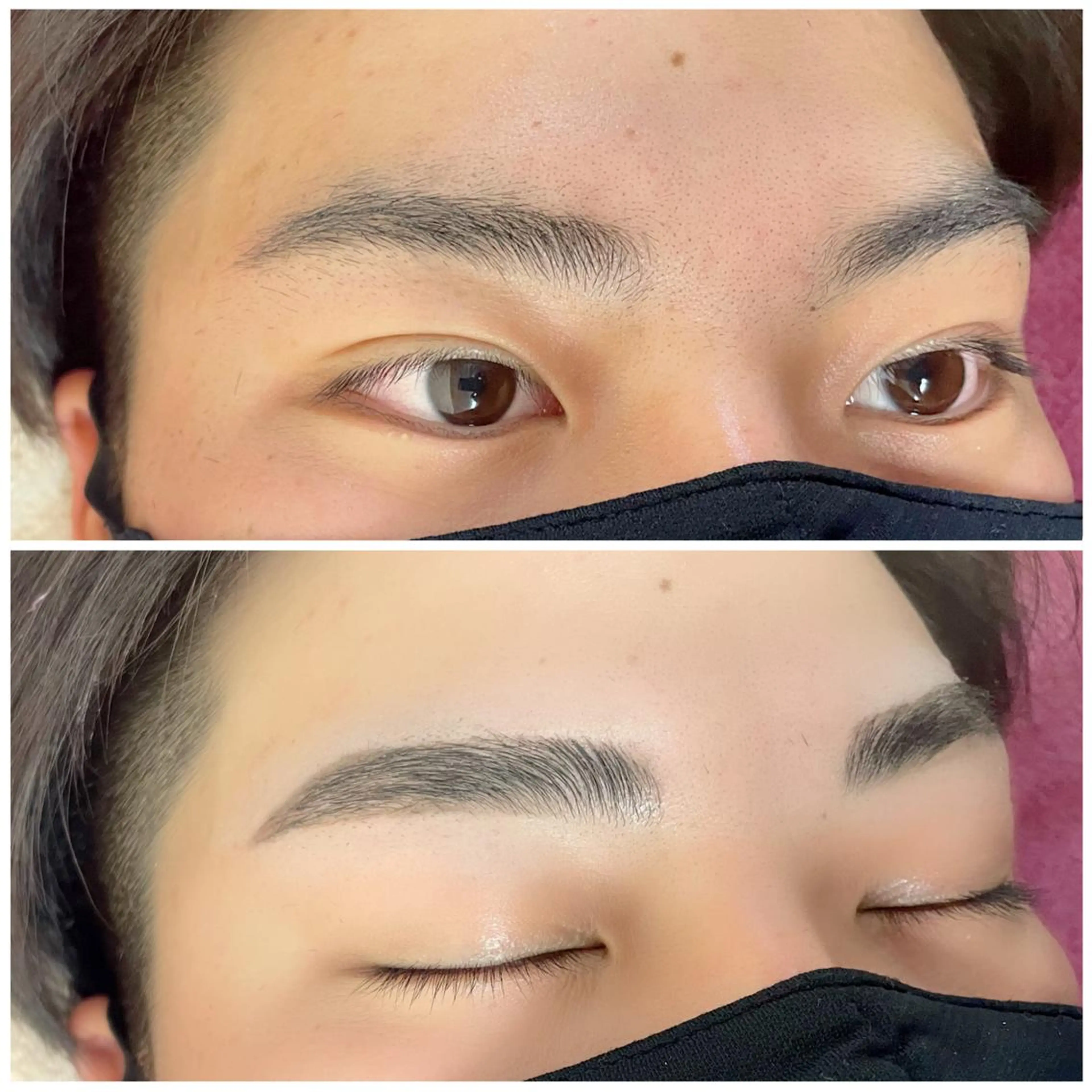 【メンズ】一気に垢抜け☆美眉デザイン➕ワックス脱毛の写真