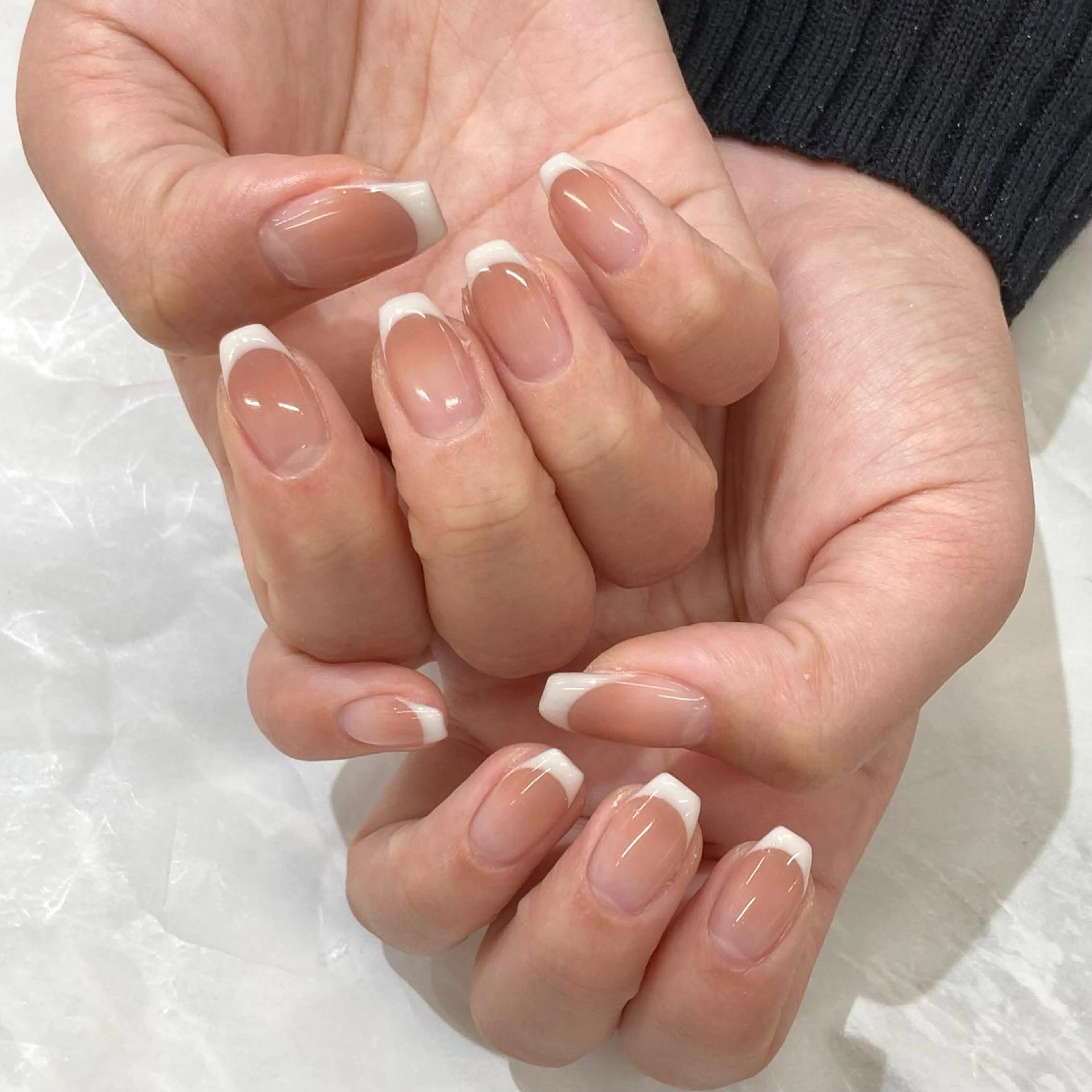 ネイル フレンチネイル KODA308 Saoriのネイルデザイン