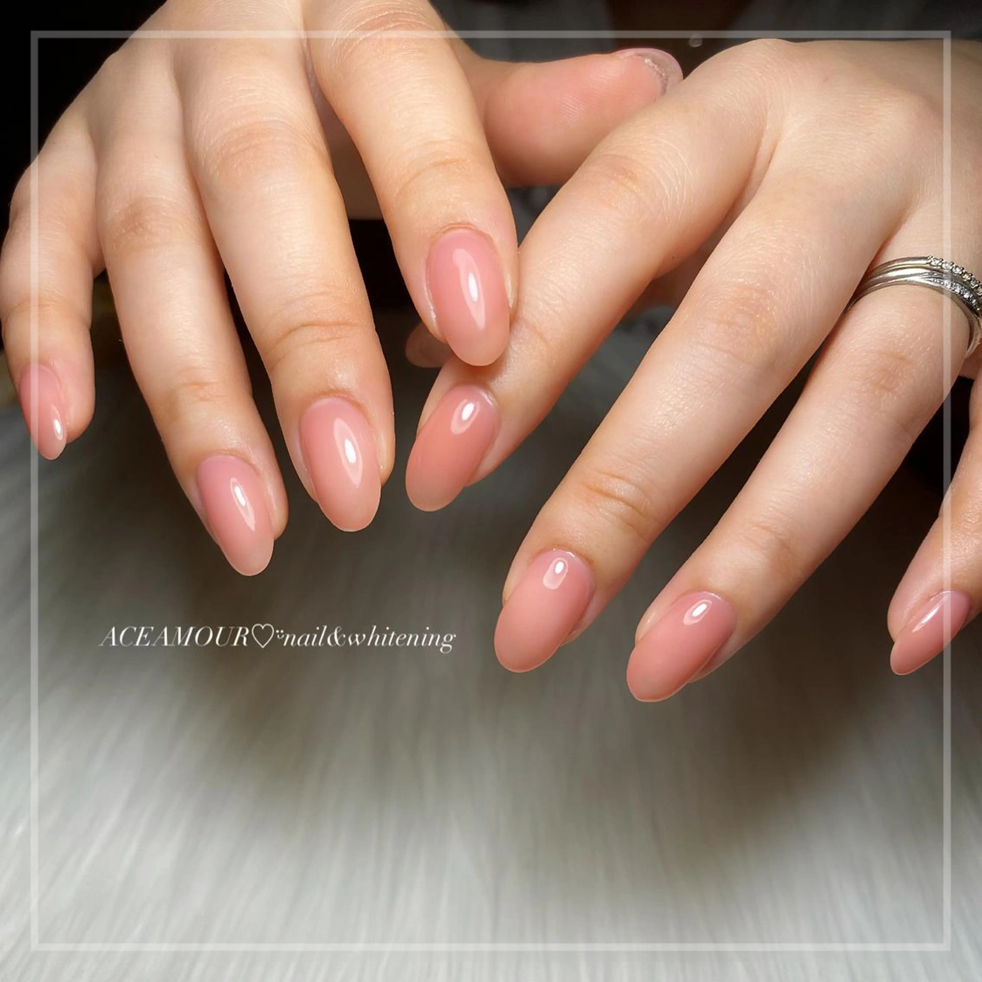 ネイル ネイル/耳つぼ /新ホワイトニングのネイルデザイン