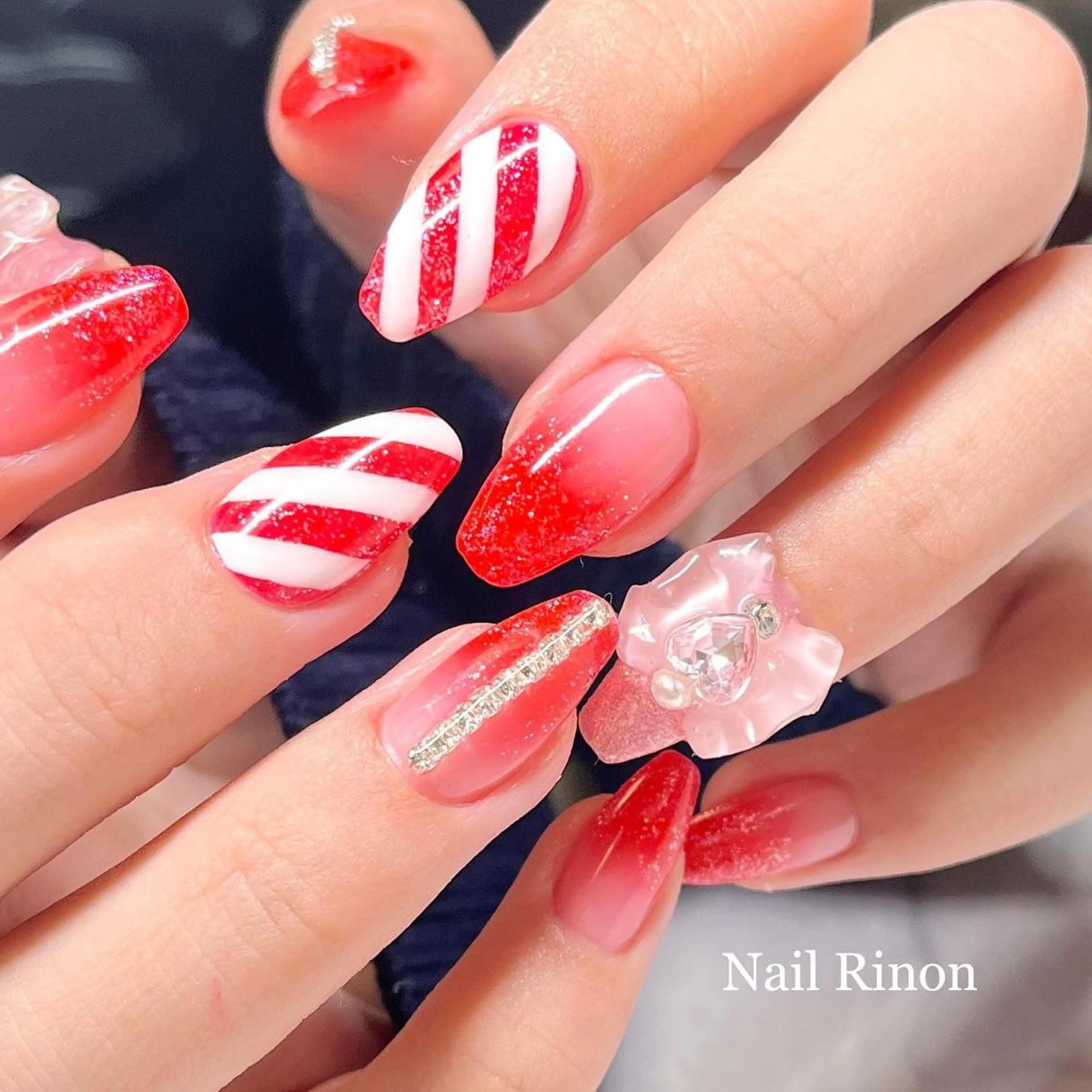 ネイル 持ち込み ハンドネイル Nail Rinonのネイルデザイン