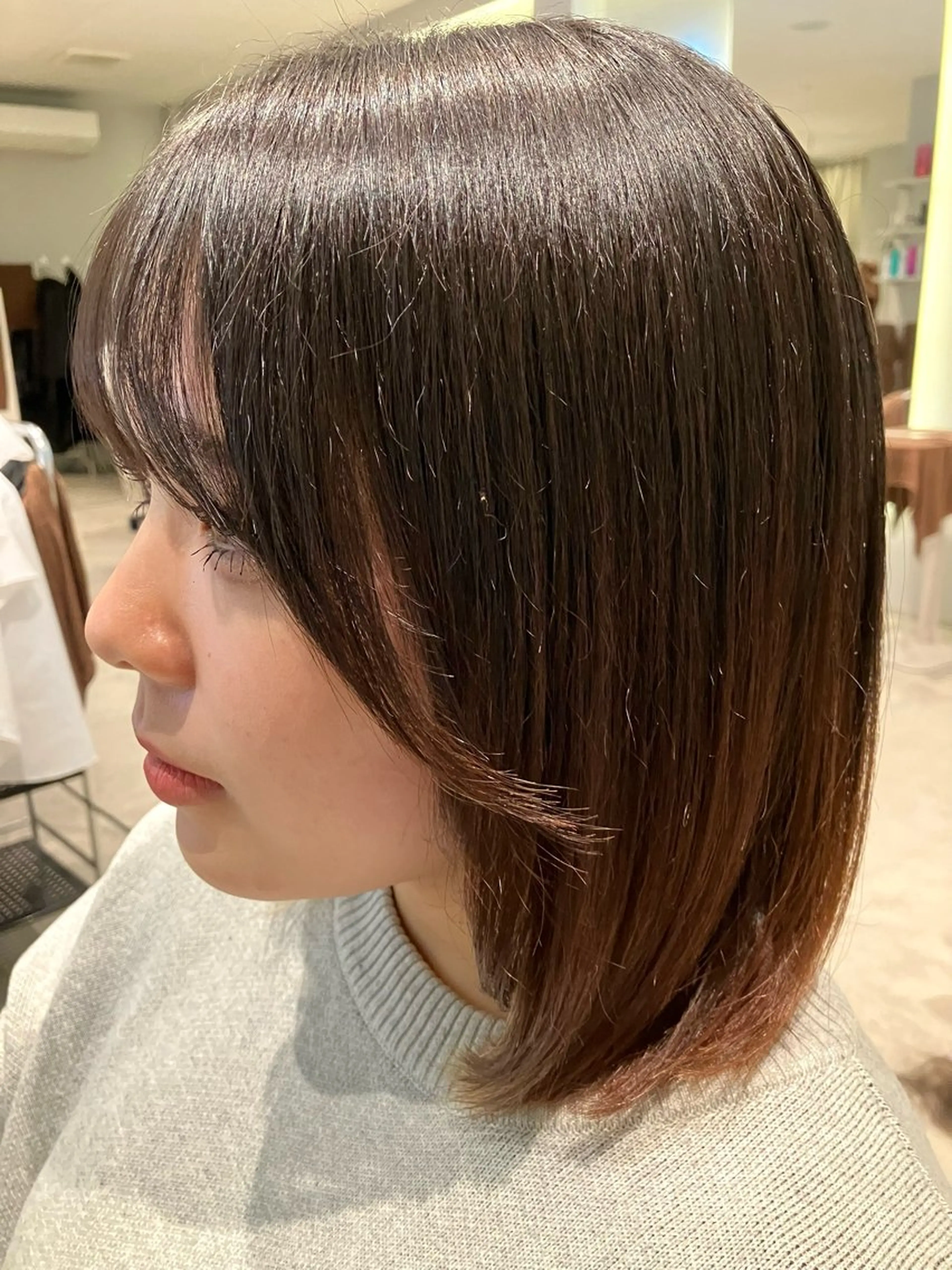 ミディアム 顔周りカット OCHIAI KEISUKEのヘアスタイル