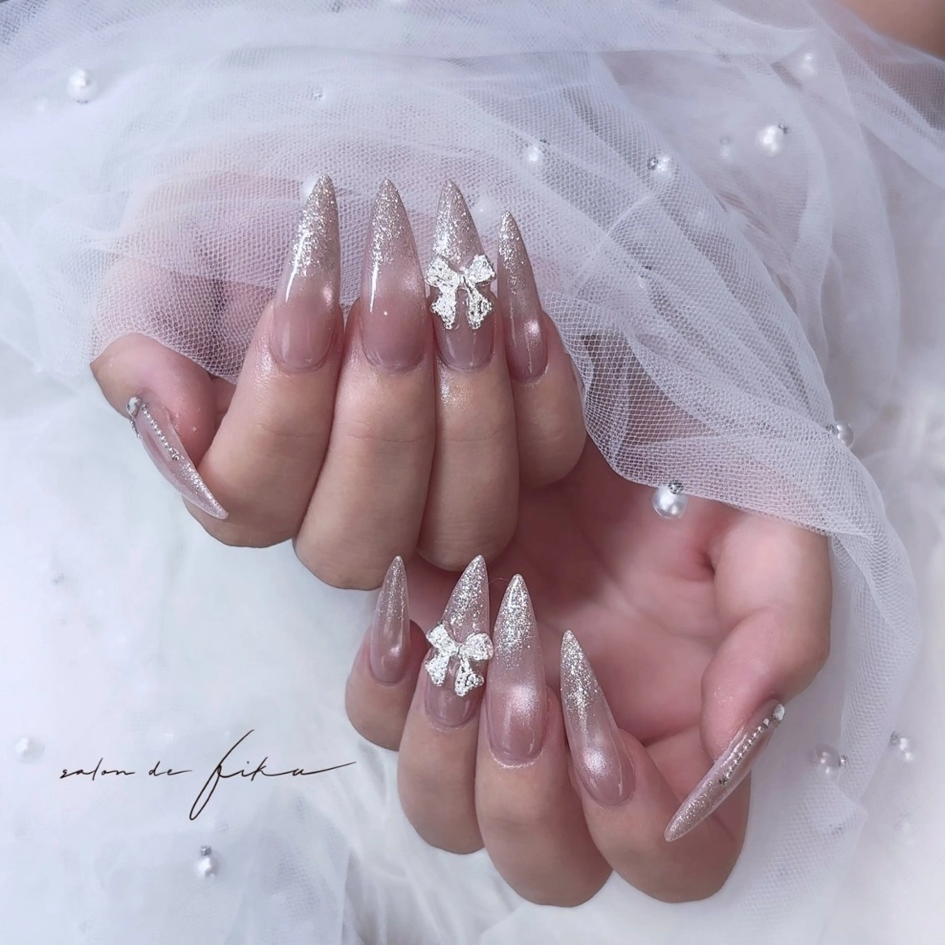 ネイル ロングネイル ハンドネイル ayano 【パラジェル取扱店】のネイルデザイン