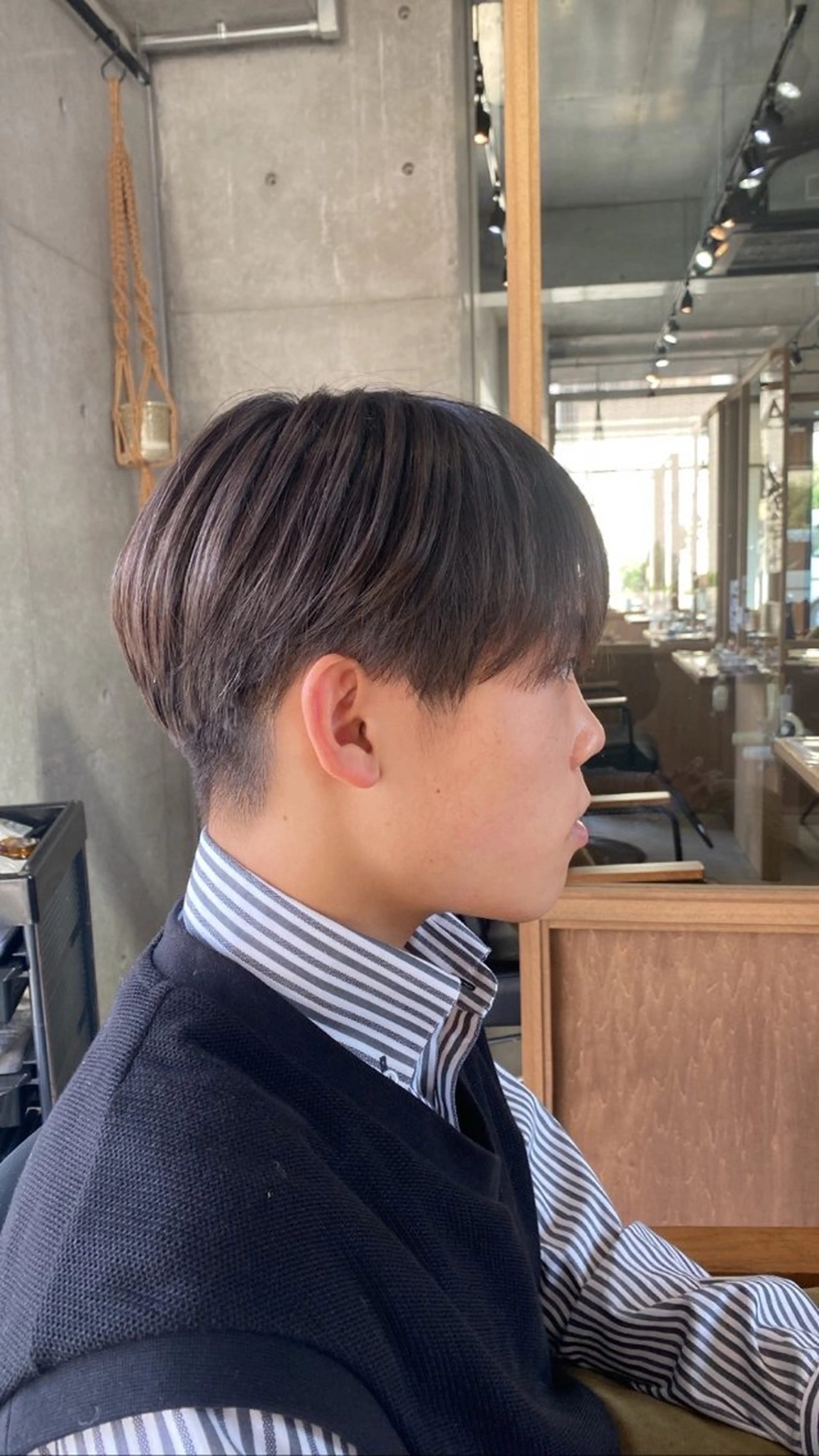 メンズ FERIAあべの店 瀧本岬のヘアスタイル