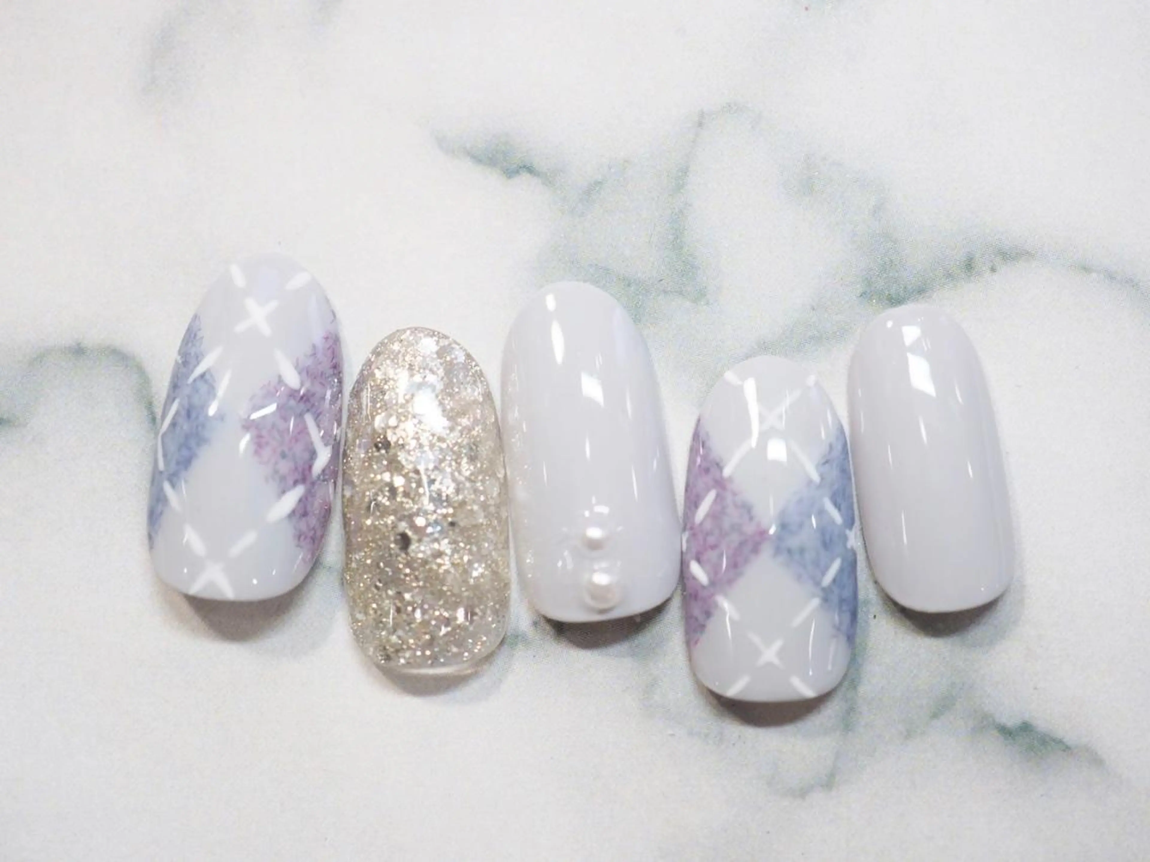 ネイル トップネイリスト Ribbon立川店のネイルデザイン