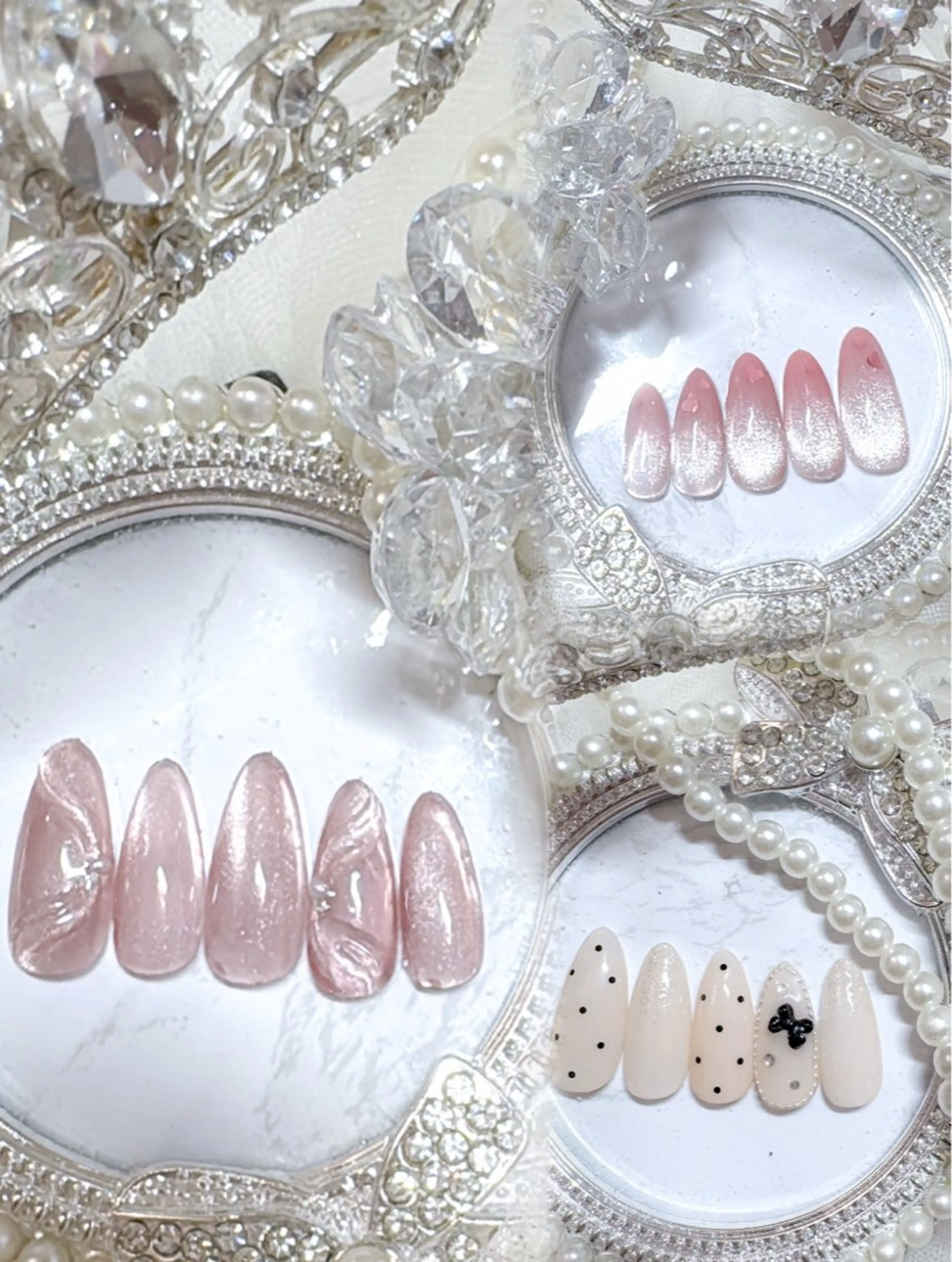 ネイル ハンドネイル 𝗝𝗨𝗥𝗜🎀 niconail三鷹のネイルデザイン