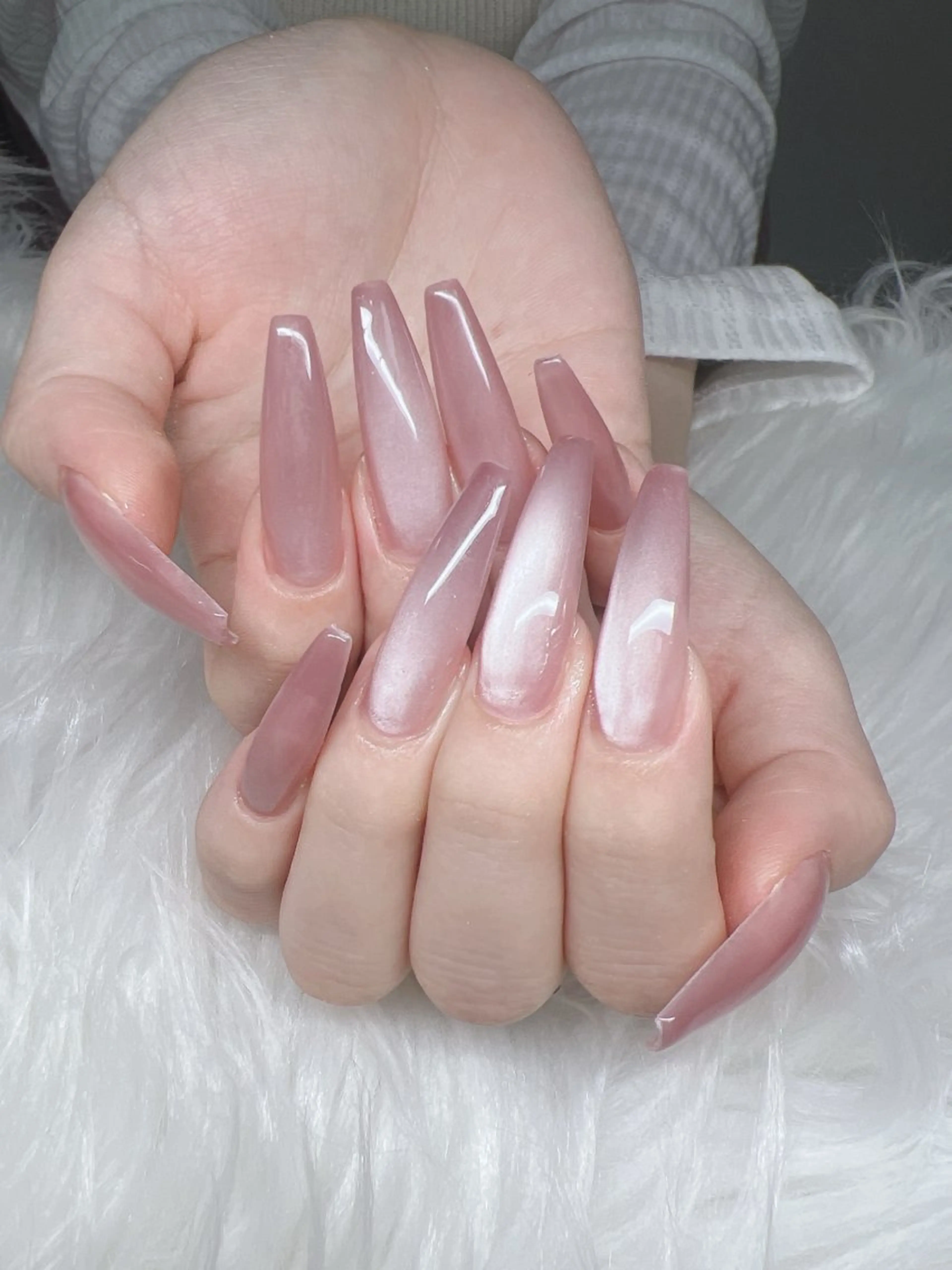 ネイル ハンドネイル Lee Nails チップ長さだし専門店のネイルデザイン