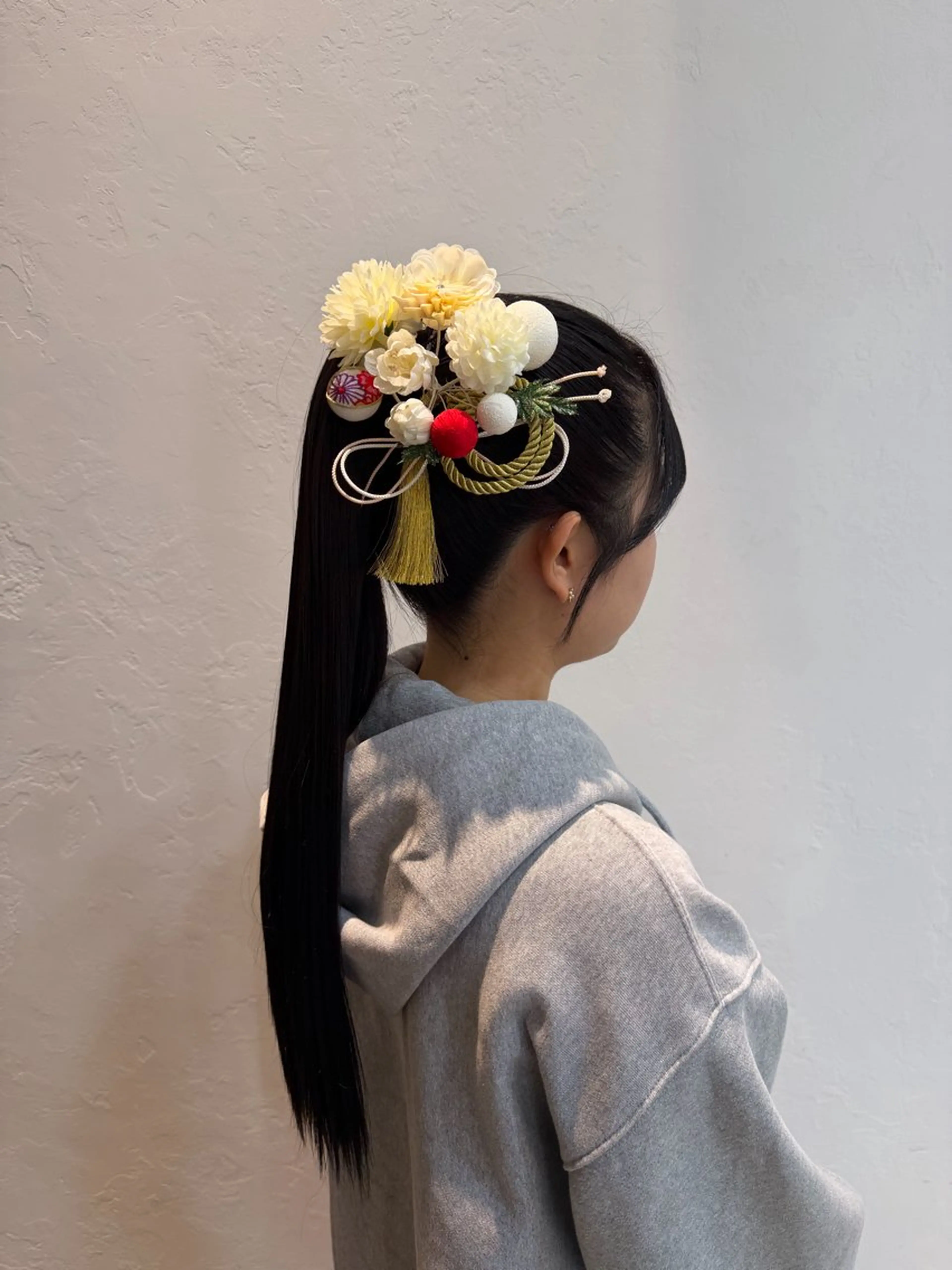 ヘアアレンジ ポニーテール 後藤 颯希のヘアスタイル