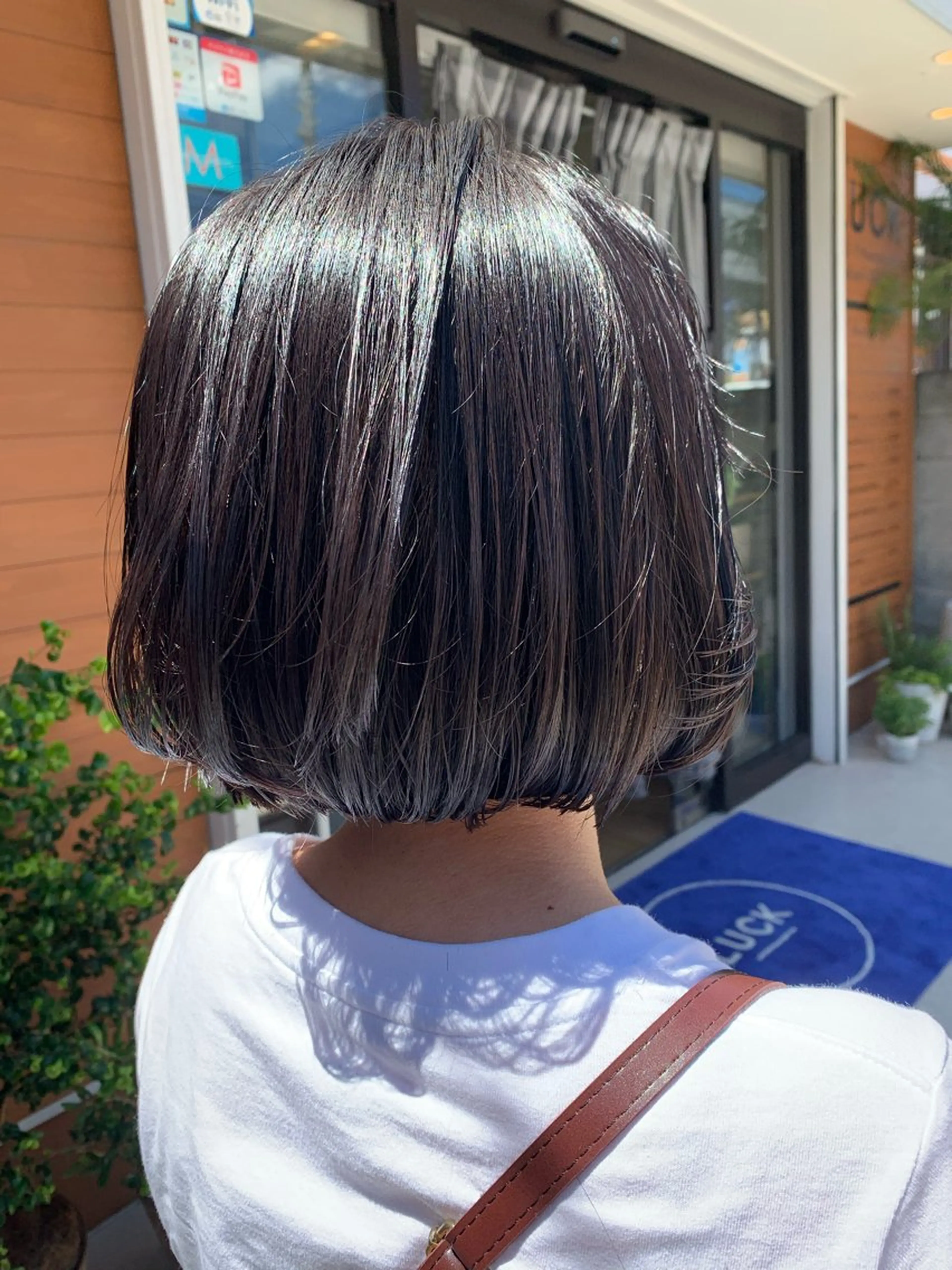 ショート カラー グレージュ メンズパーマ✨️村越 雄斗のヘアスタイル